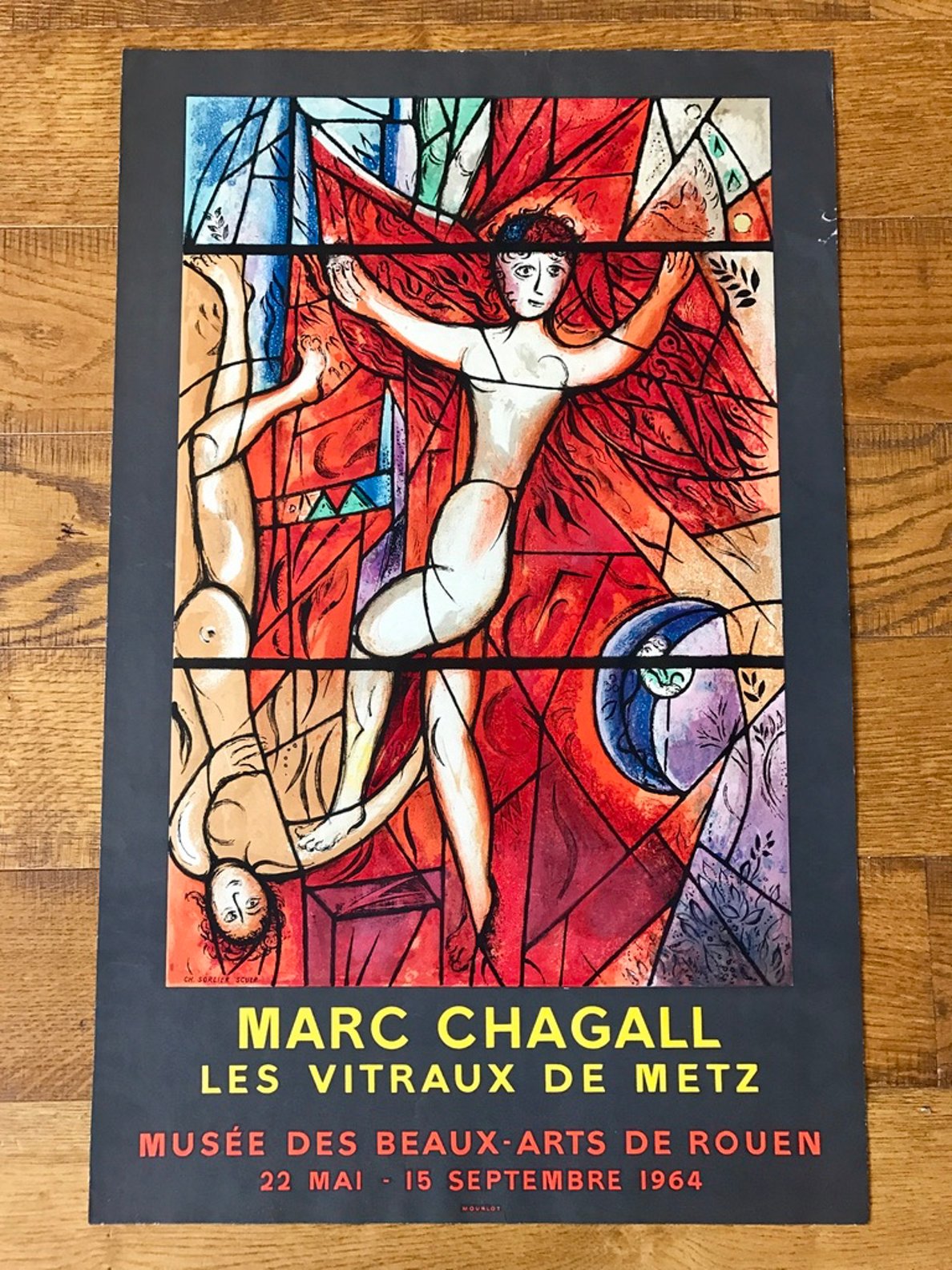 Marc Chagall Les vitraux de Metz - le songe de Jacob