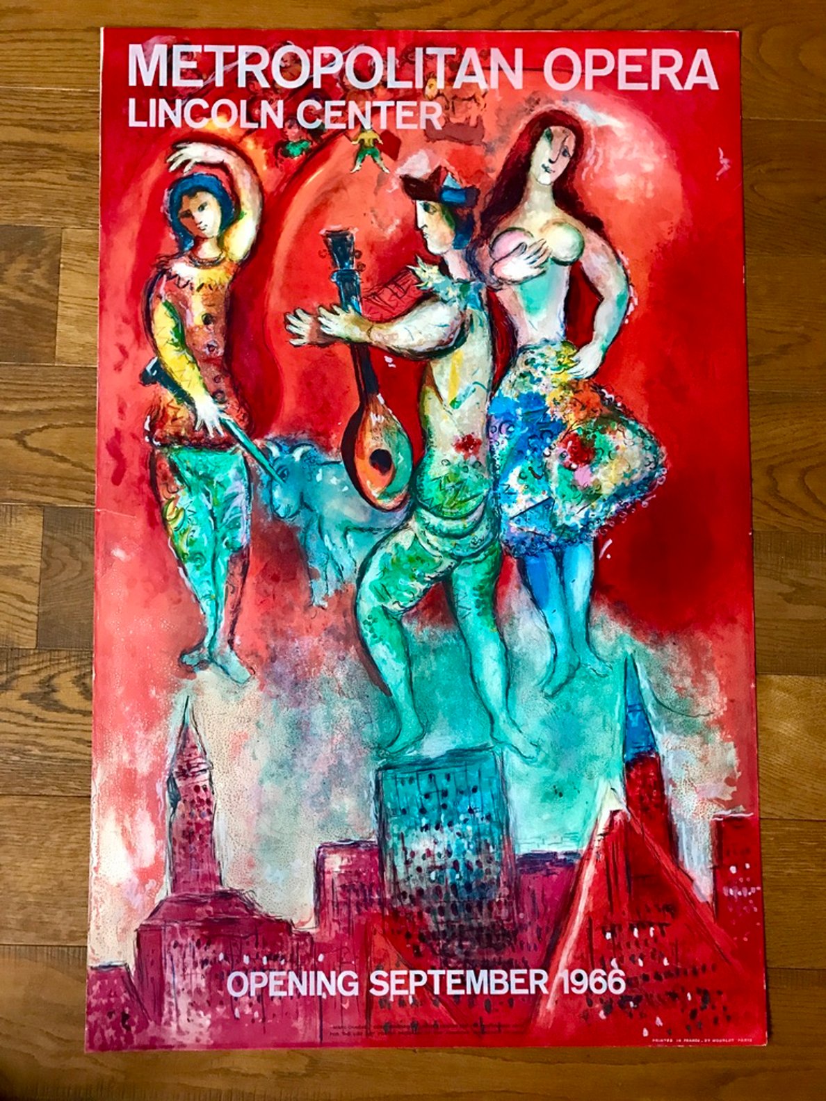 Marc Chagall Carmen - Metropolitan Opera NY