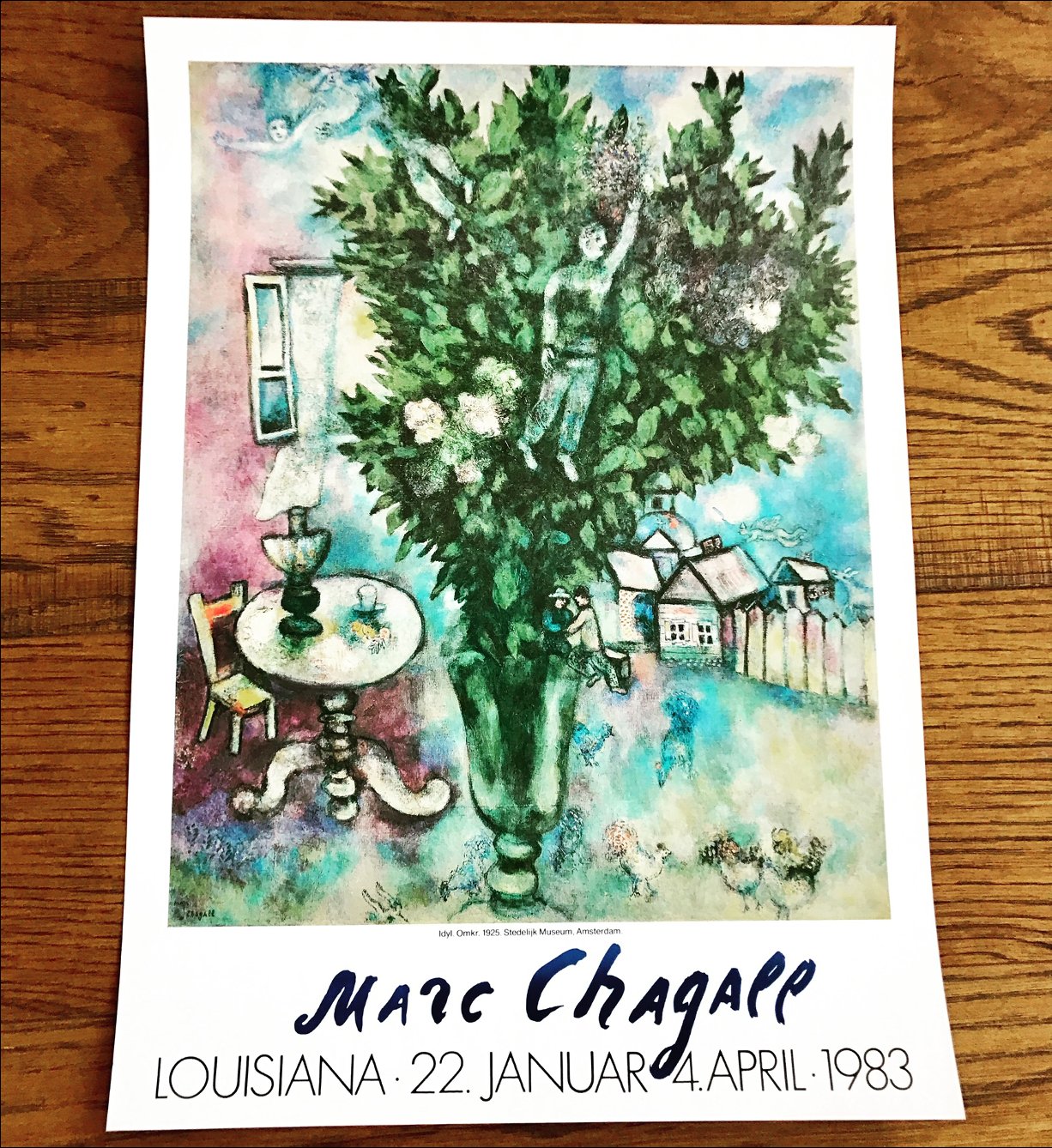 Marc Chagall Louisiana (le bouquet vert)