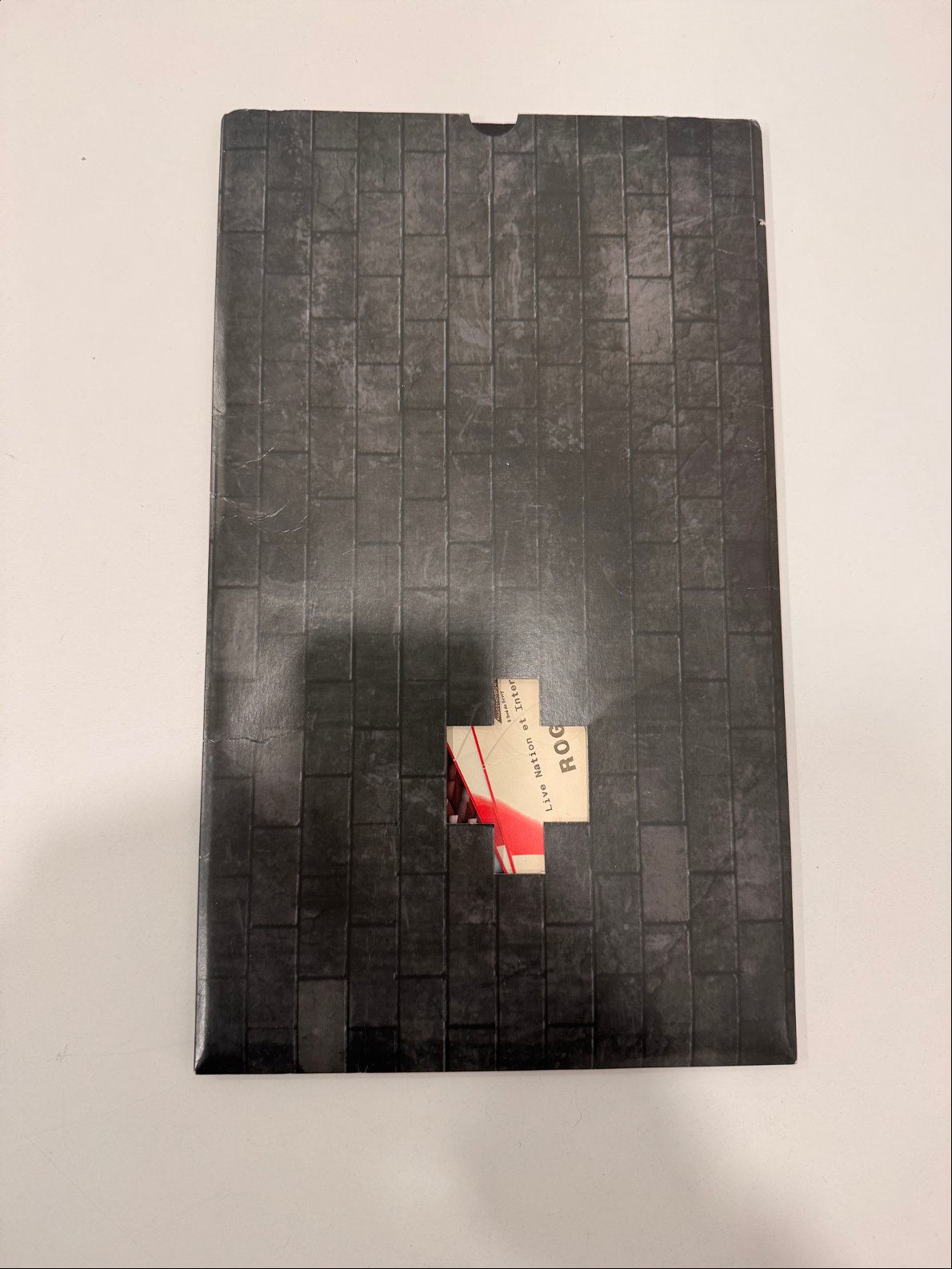 Booklet du concert Off the Wall Pink Floyd Roger Waters
