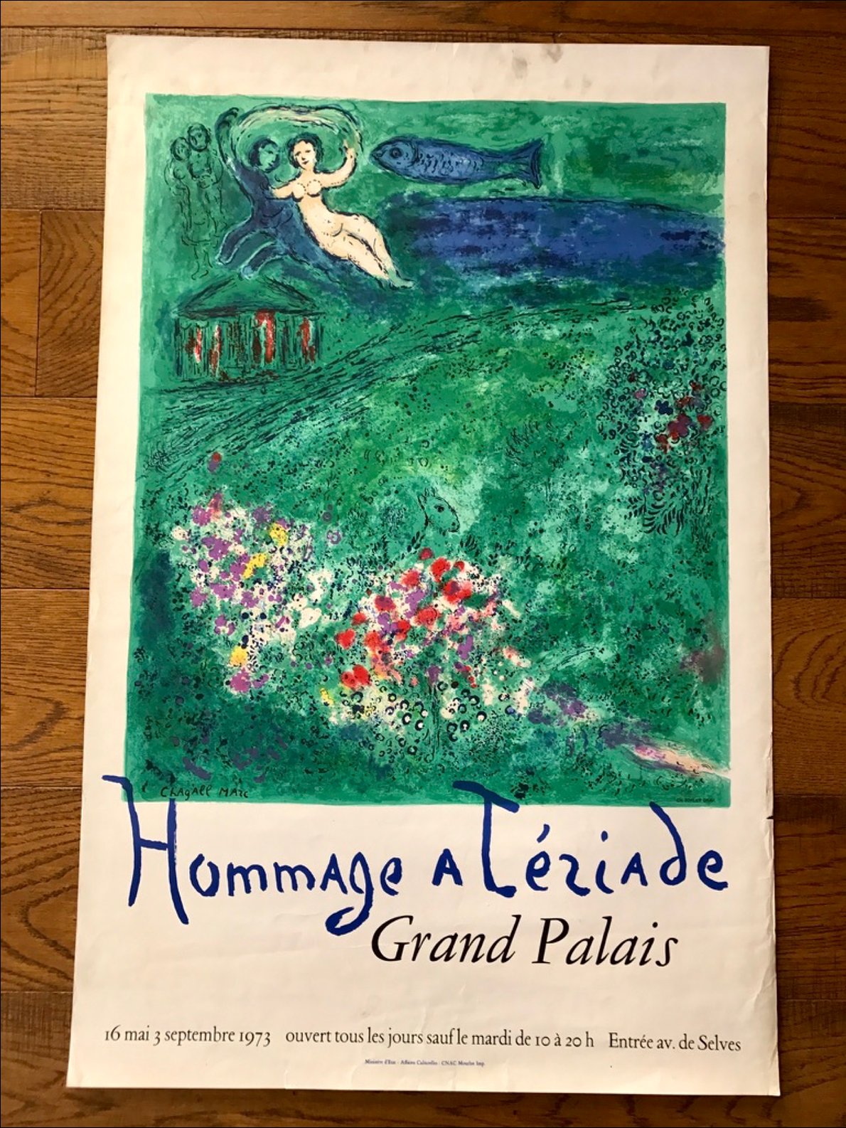 Marc Chagall Hommage à la Tériade - Chagall- Grand Palais