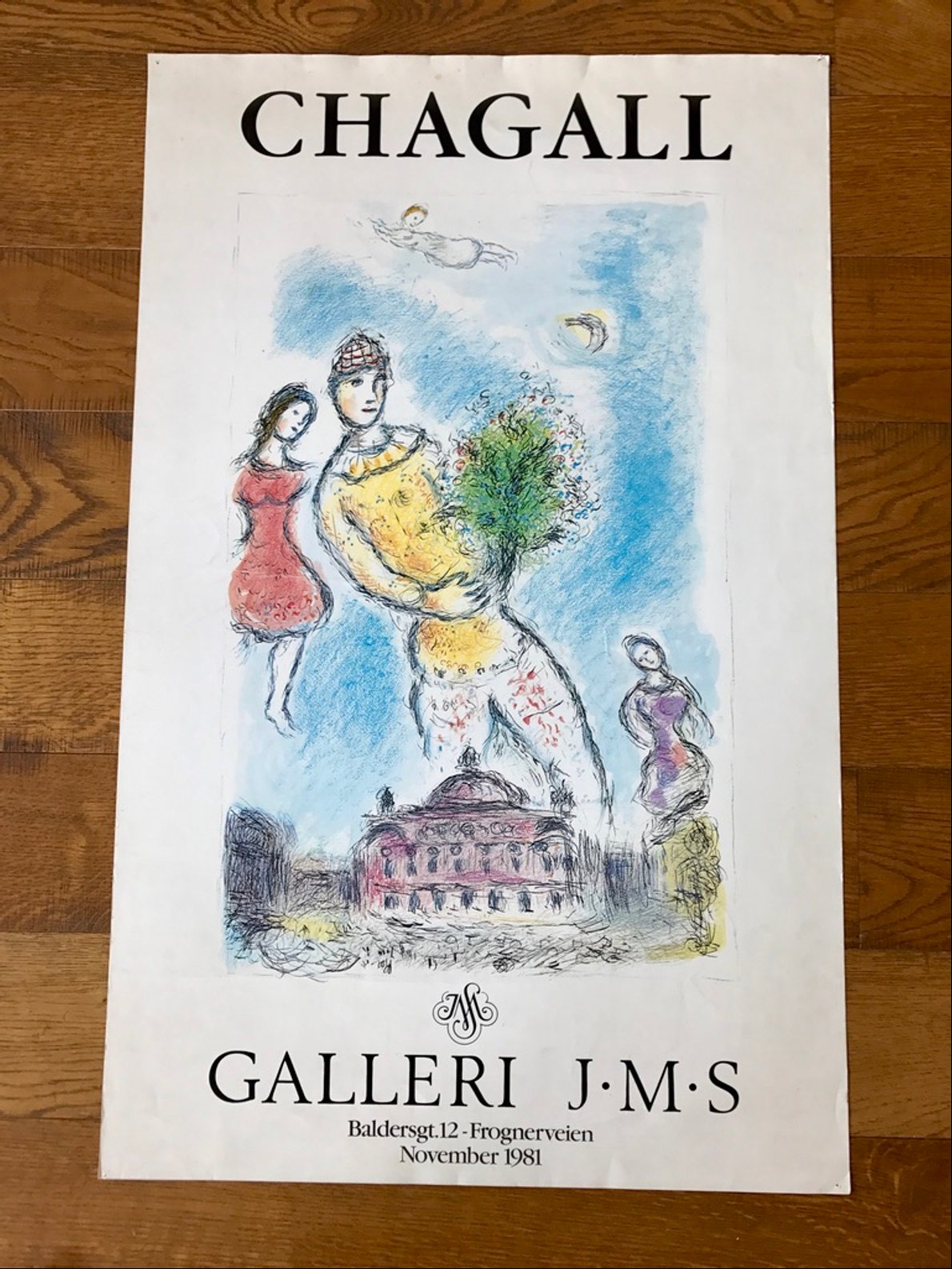 Galleri J.M.S Marc Chagall Opéra bleu