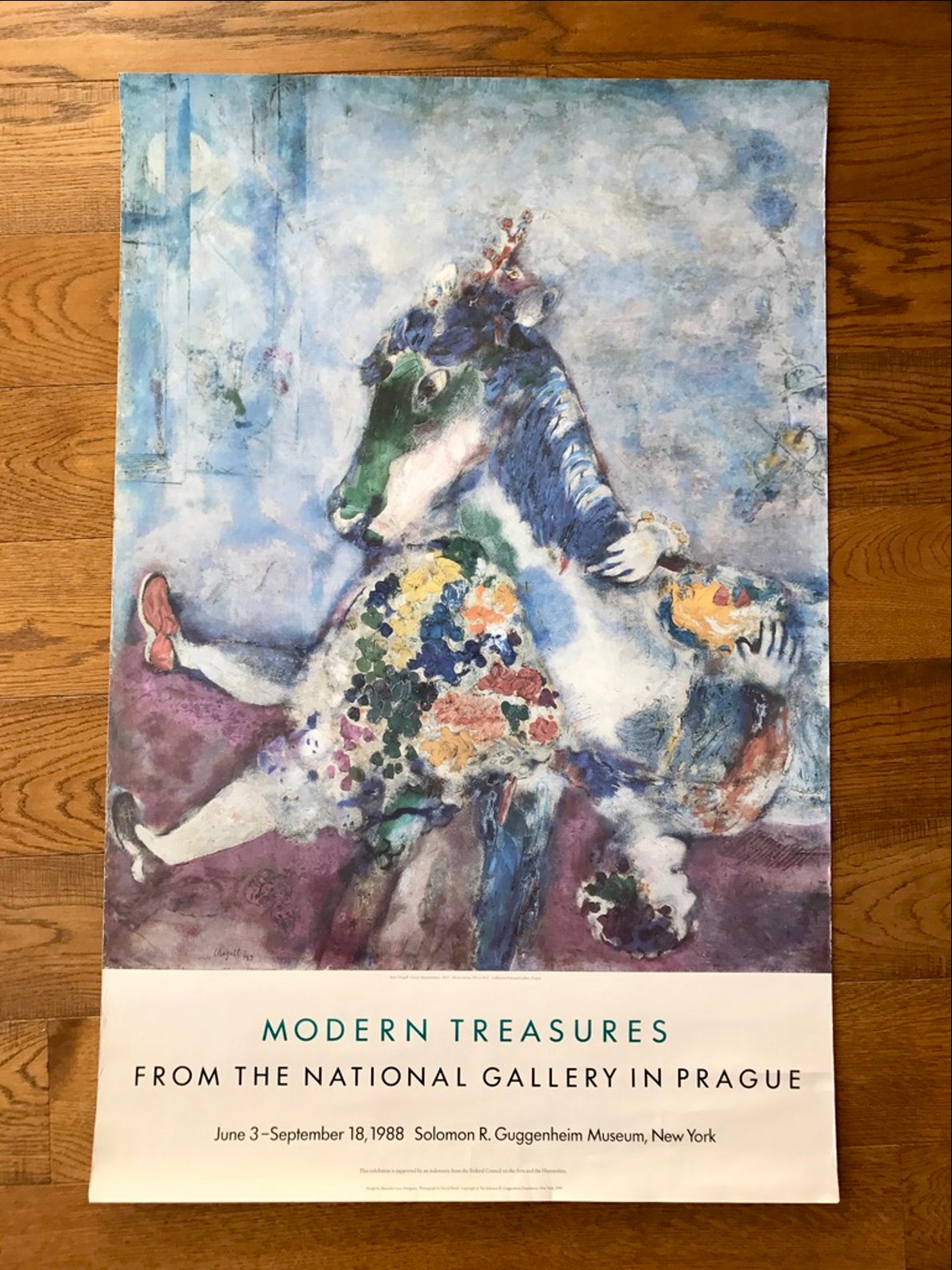 Marc Chagall Modern treasures - National Gallery in Prague