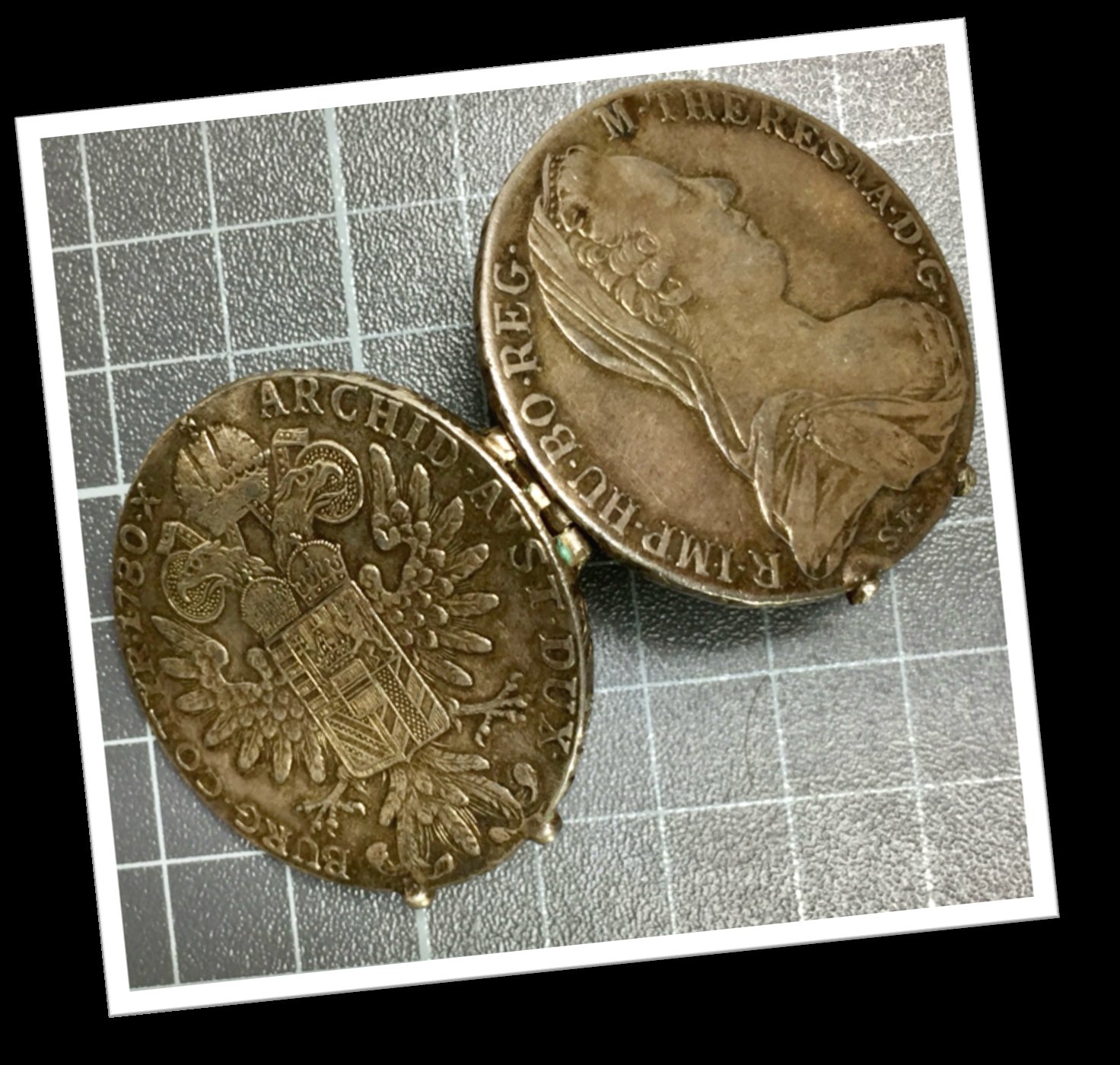N.I 1950 PORTE PHOTO MARIE THÉRÈSE AUTRICHE 1780