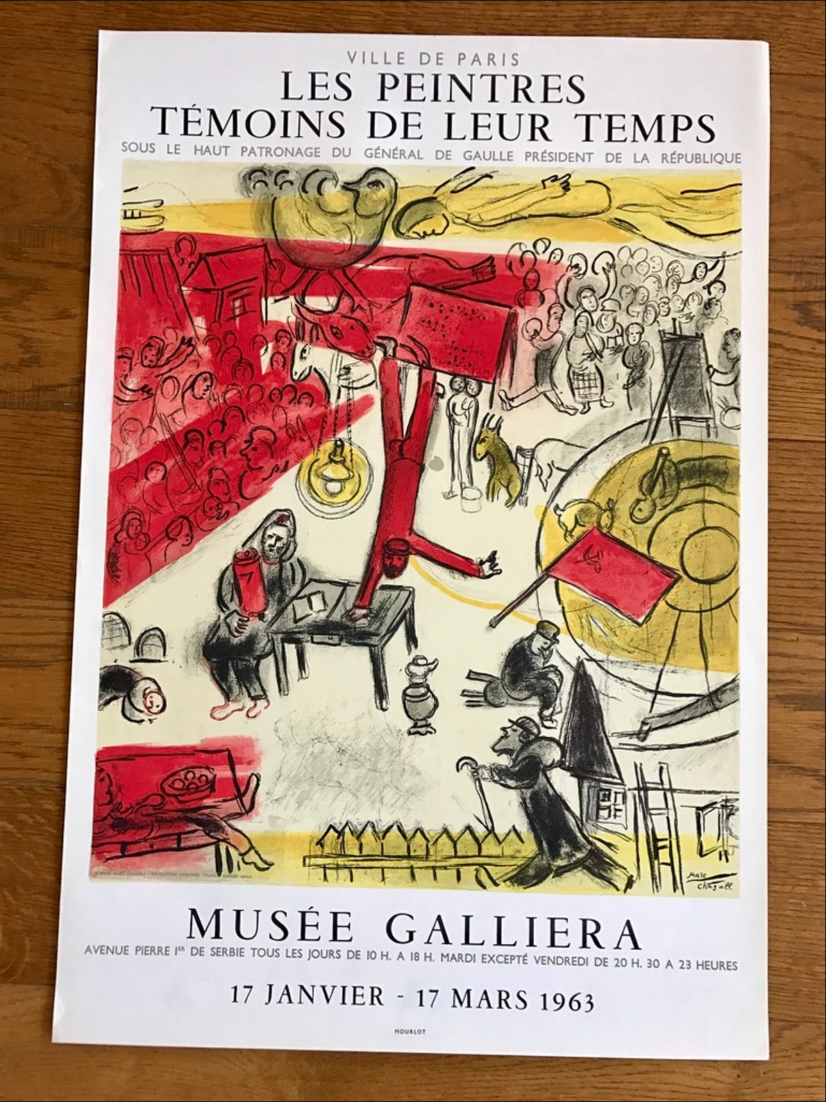 Marc Chagall Révolution Russe - Les peintres témoiuns de leur temps - Musée Galliera