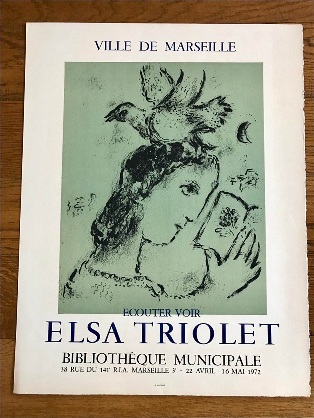 Marc Chagall Elsa Triolet - Bibliothèque Municipale Marseille