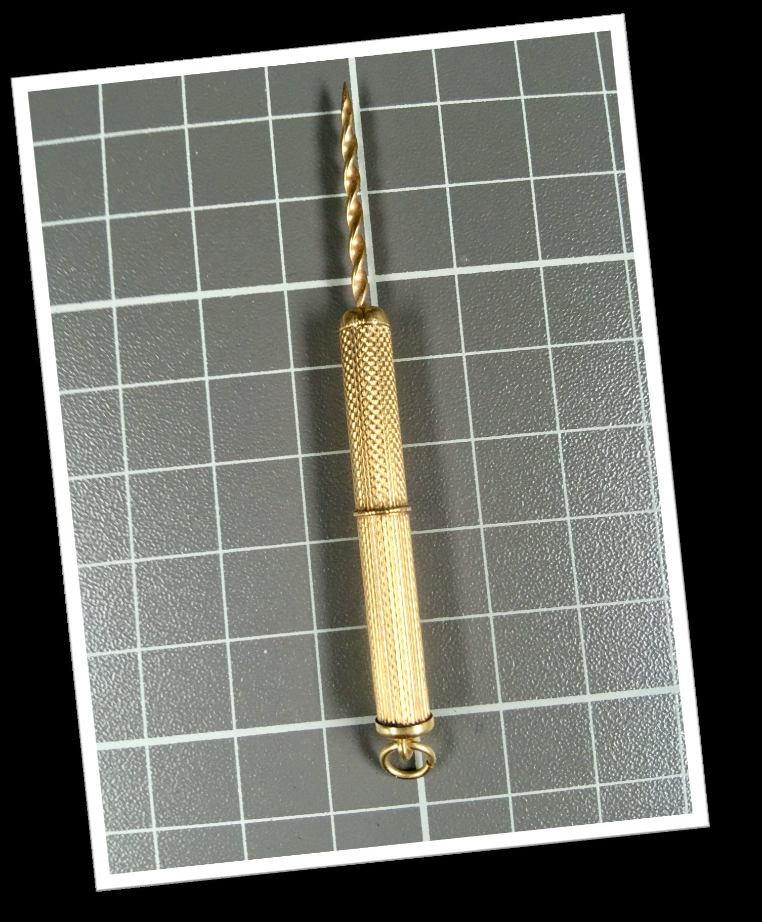 COHEN & CHARLES 1951 PERCE-CIGARE STYLO LINÉAIRE PERF. ROTA.