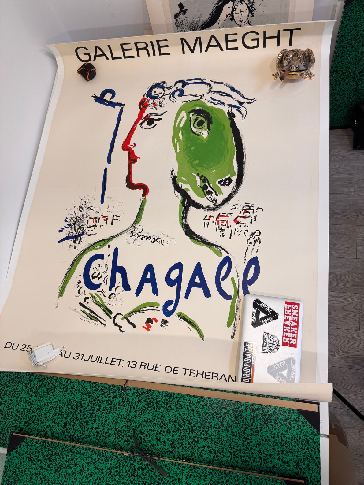 Marc Chagall l'Artiste Phénix (entoilée 120 x 160)