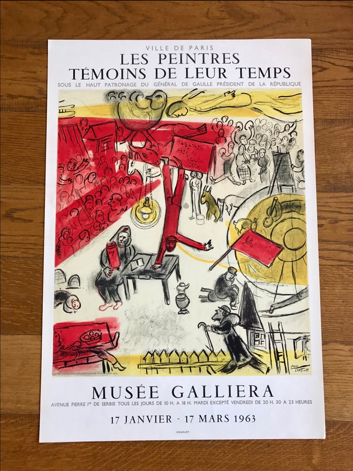 Marc Chagall Révolution Russe - Les peintres témoiuns de leur temps - Musée Galliera
