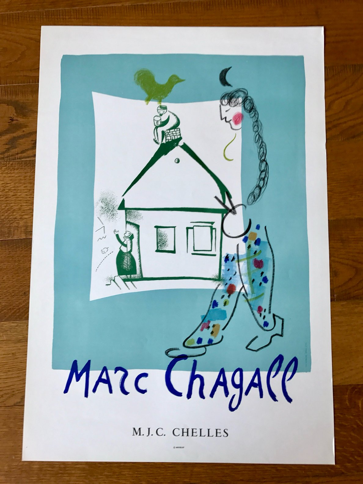 Marc Chagall La maison de mon village MJC Chelles