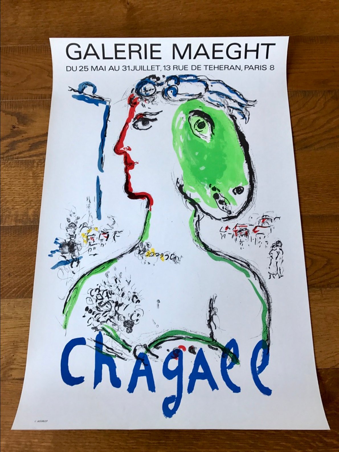L’artiste Phénix - Chagall - Galerie Maegth