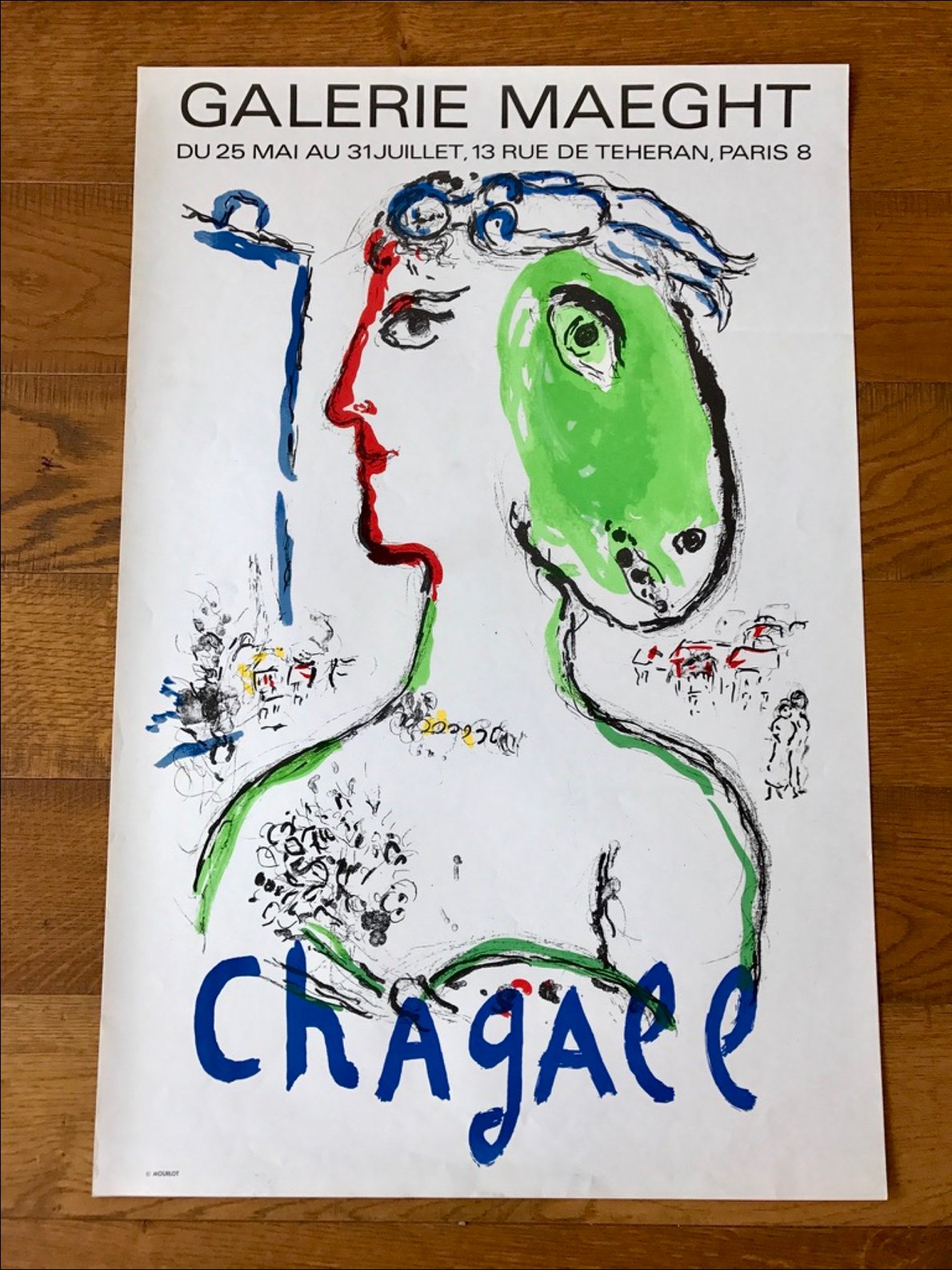 L’artiste Phénix - Chagall - Galerie Maegth
