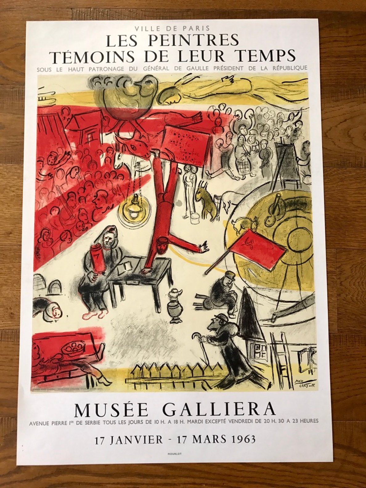 Marc Chagall Révolution Russe - Les peintres témoiuns de leur temps - Musée Galliera