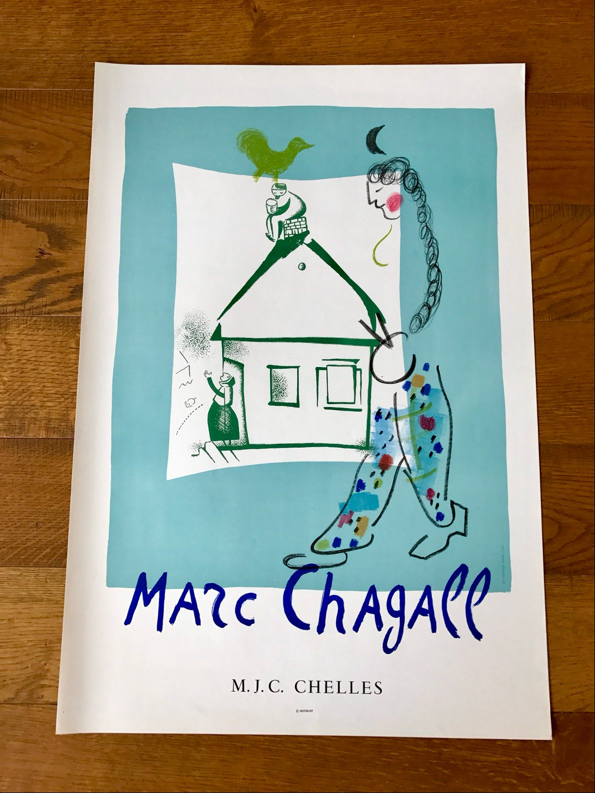 Marc Chagall La maison de mon village MJC Chelles