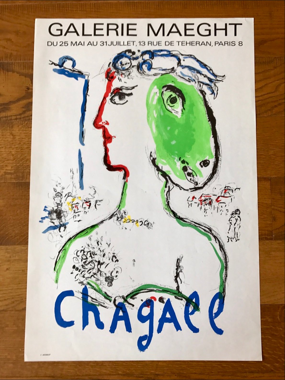 L’artiste Phénix - Chagall - Galerie Maegth