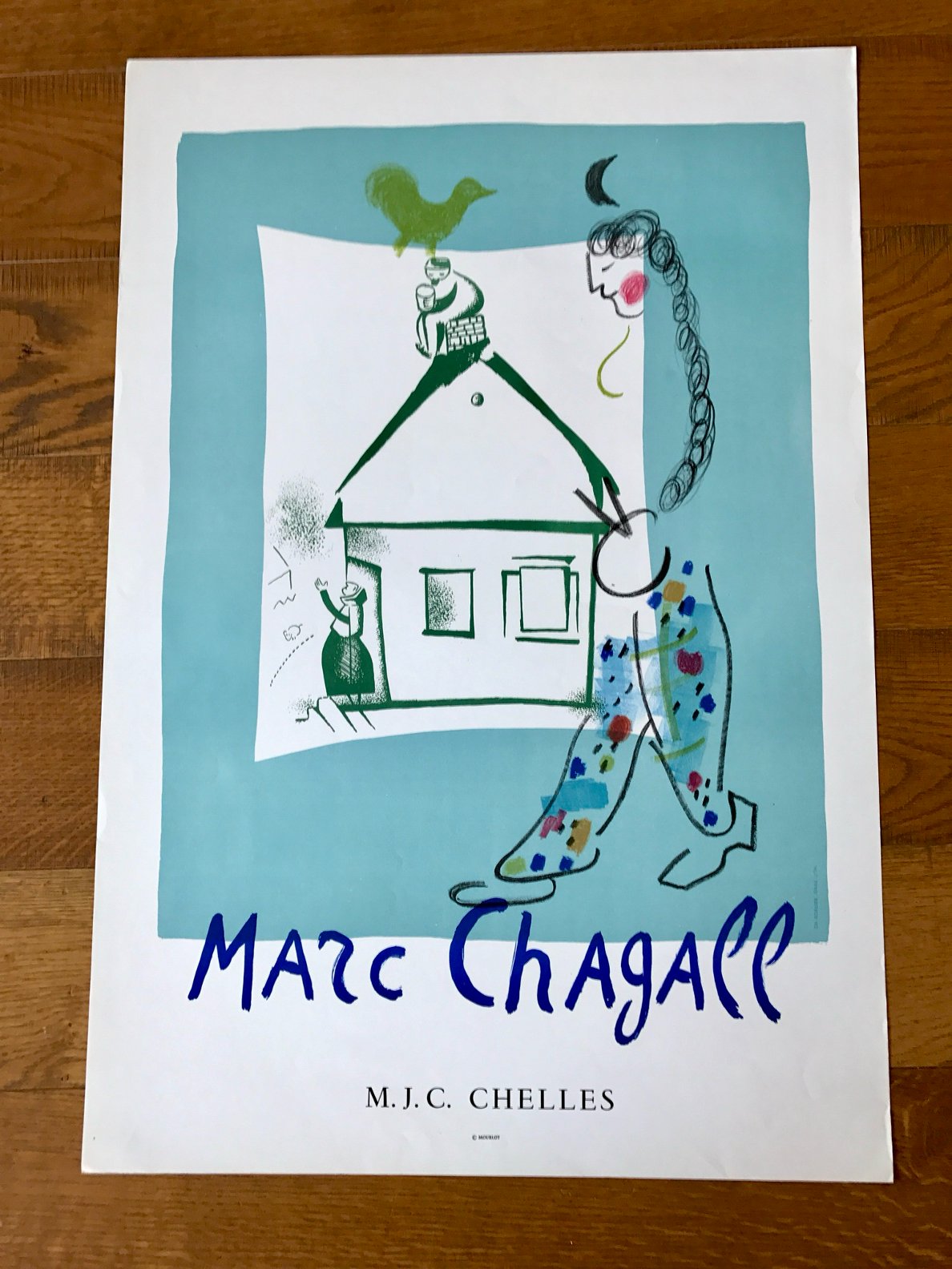 Marc Chagall La maison de mon village MJC Chelles