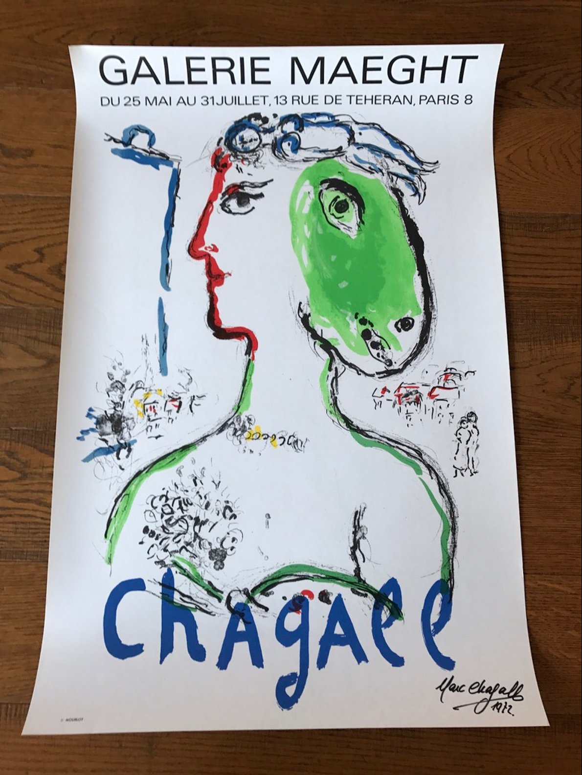 L’artiste Phénix - Chagall - Galerie Maegth