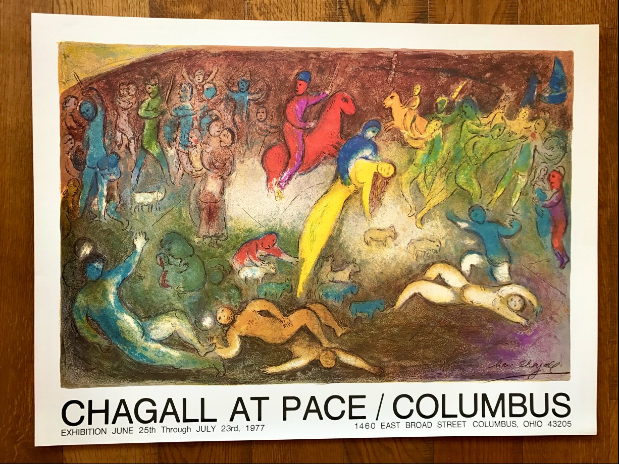 L'enlèvement de Chloé - Chagall at Pace Columbus
