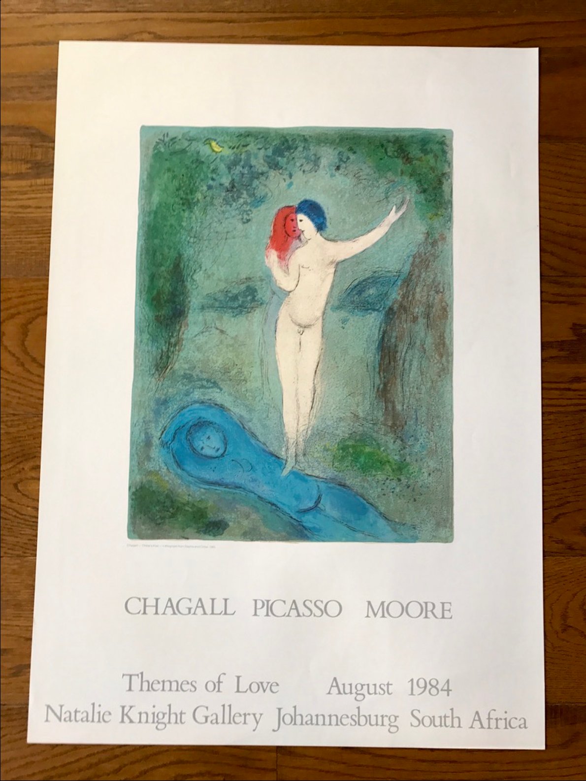 Marc Chagall Themes of love - Nathalie Knight Gallery Johannesburg South Africa