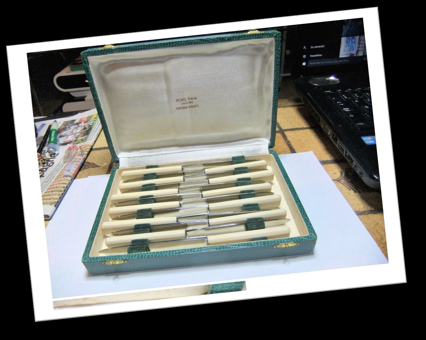 ELOI 1950 COFFRET 12 COUTEAUX