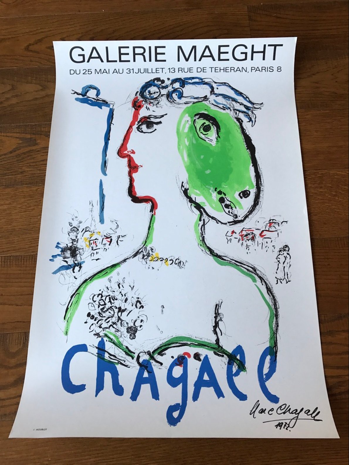 L’artiste Phénix - Chagall - Galerie Maegth