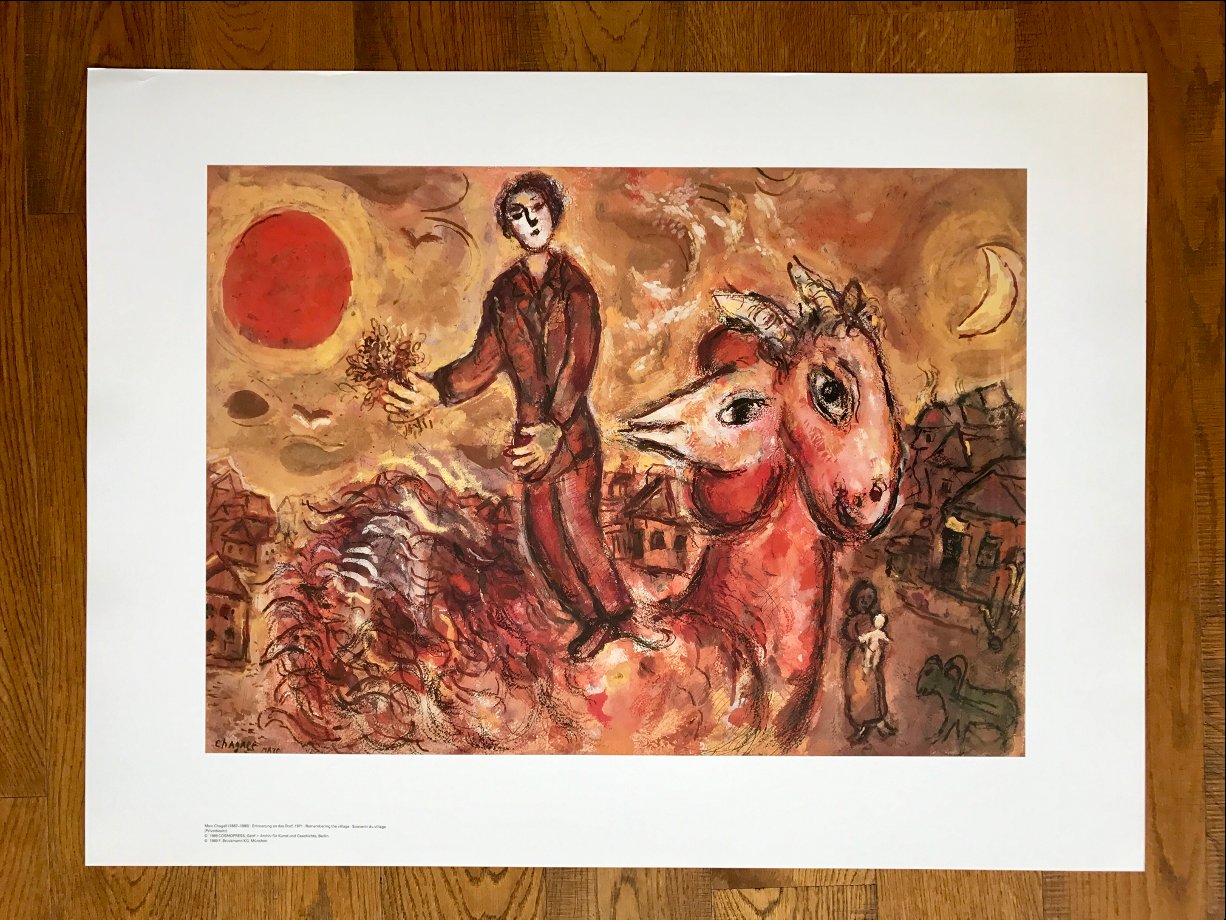 Souvenirs du village Marc Chagall
