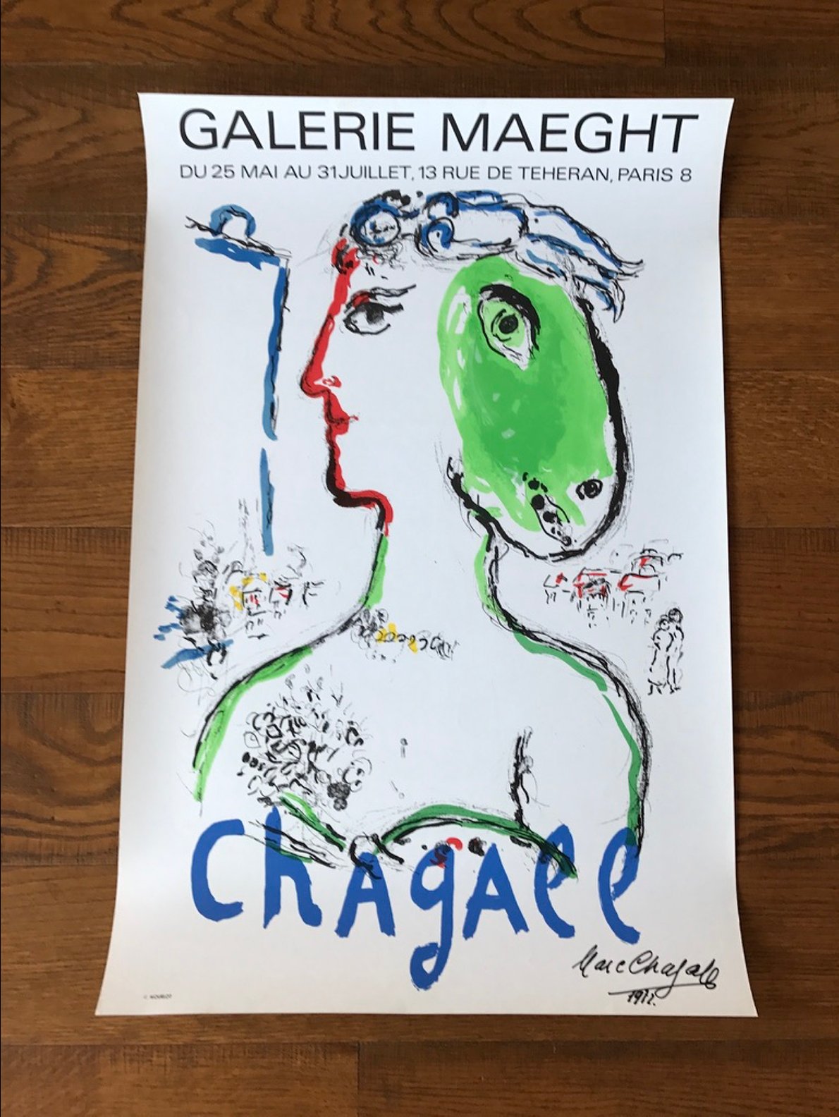 L’artiste Phénix - Chagall - Galerie Maegth