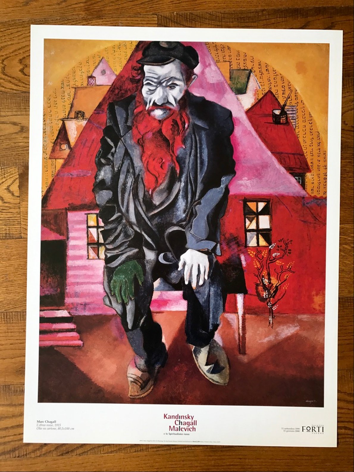 Le juif rouge Marc Chagall - Kandinsky Chagall Malevich