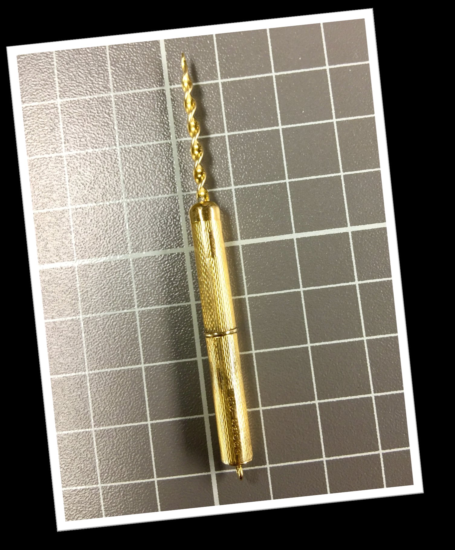 COHEN & CHARLES 1952 PERCE-CIGARES STYLO LINÉAIRE PERF. ROTA.