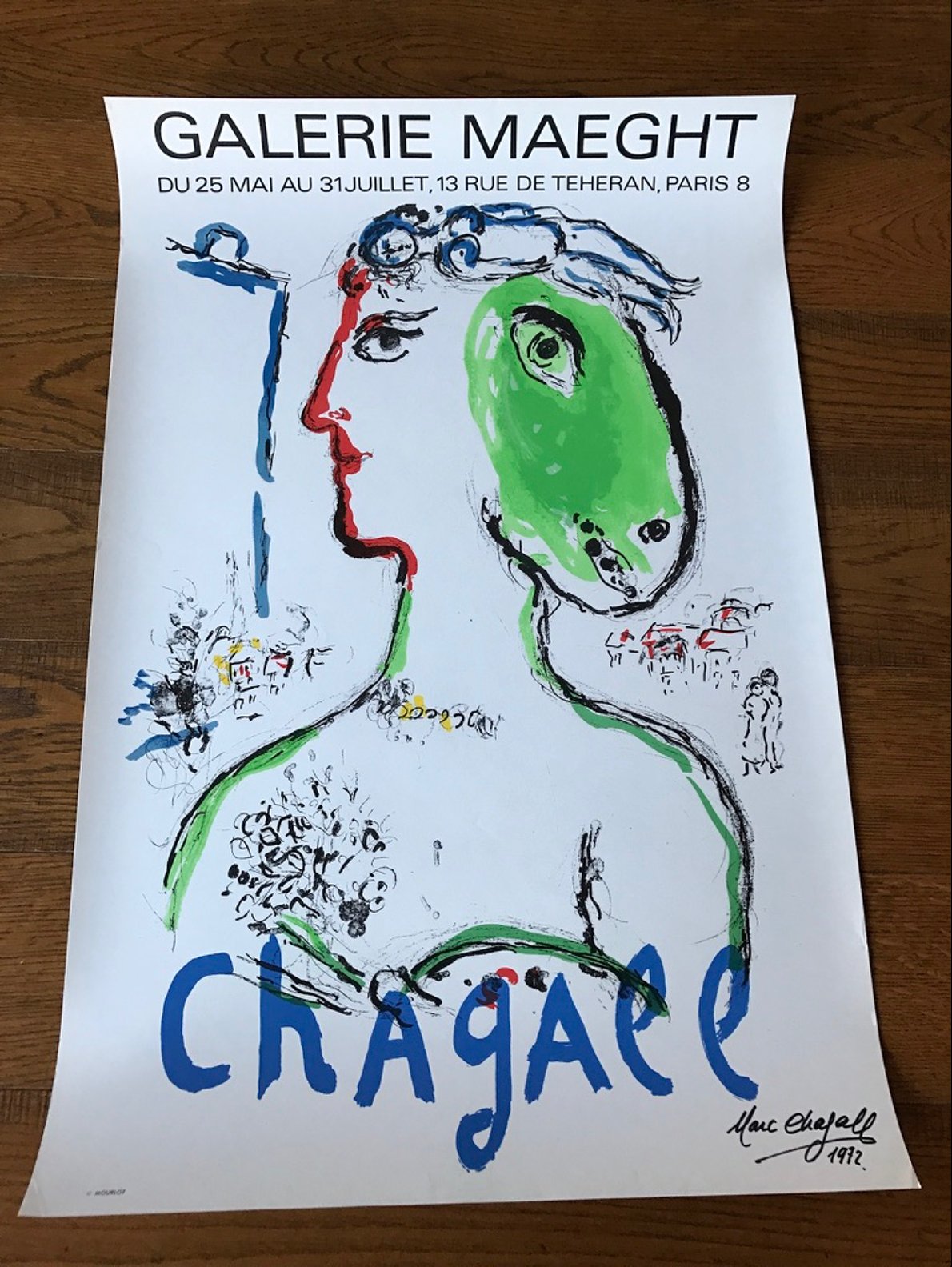 L’artiste Phénix - Chagall - Galerie Maegth