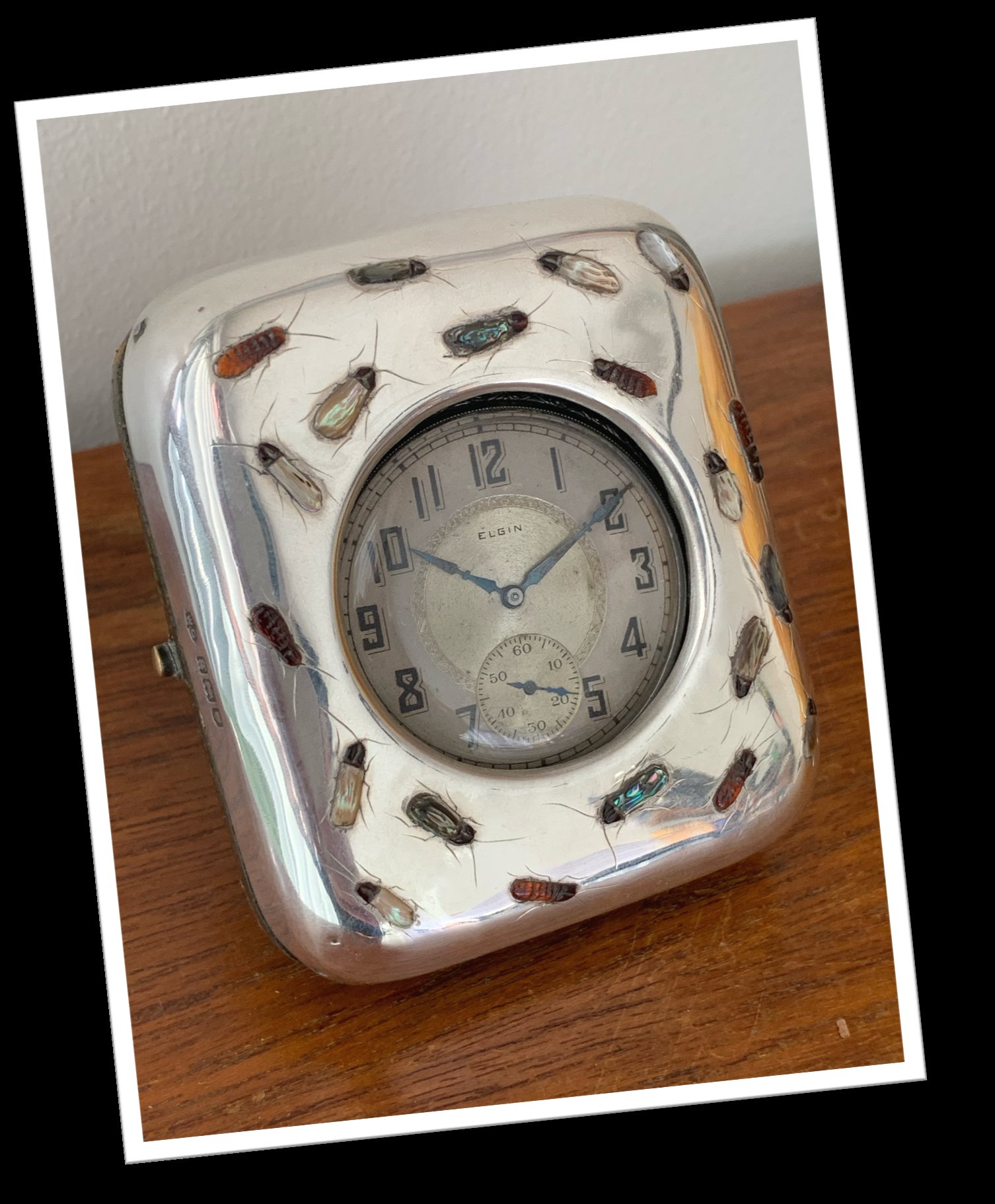 WILLIAM COMYNS 1902 ÉTUI À MONTRE GOUSSET DE CHEVET