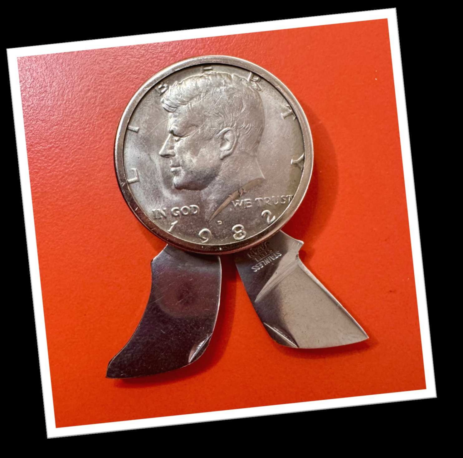 N.I 1980 JAPAN JFK 1/2 DOLLAR 1982