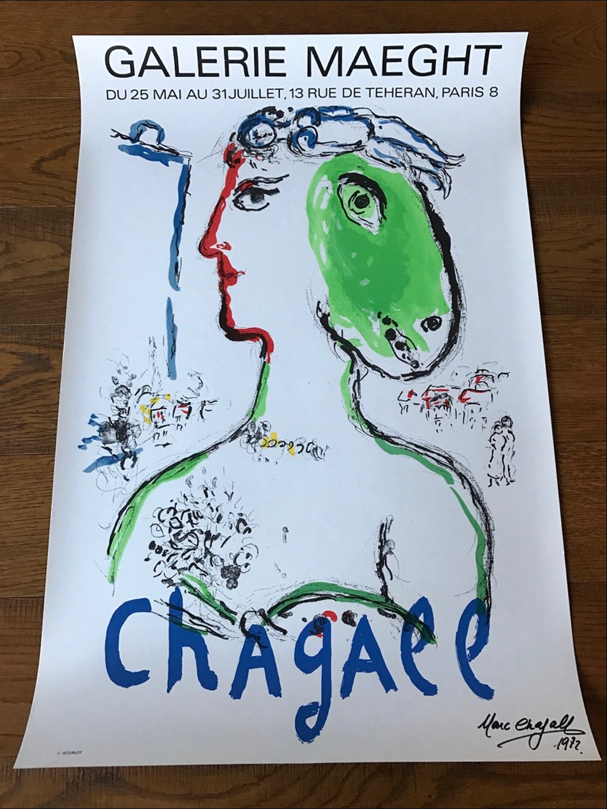L’artiste Phénix - Chagall - Galerie Maegth
