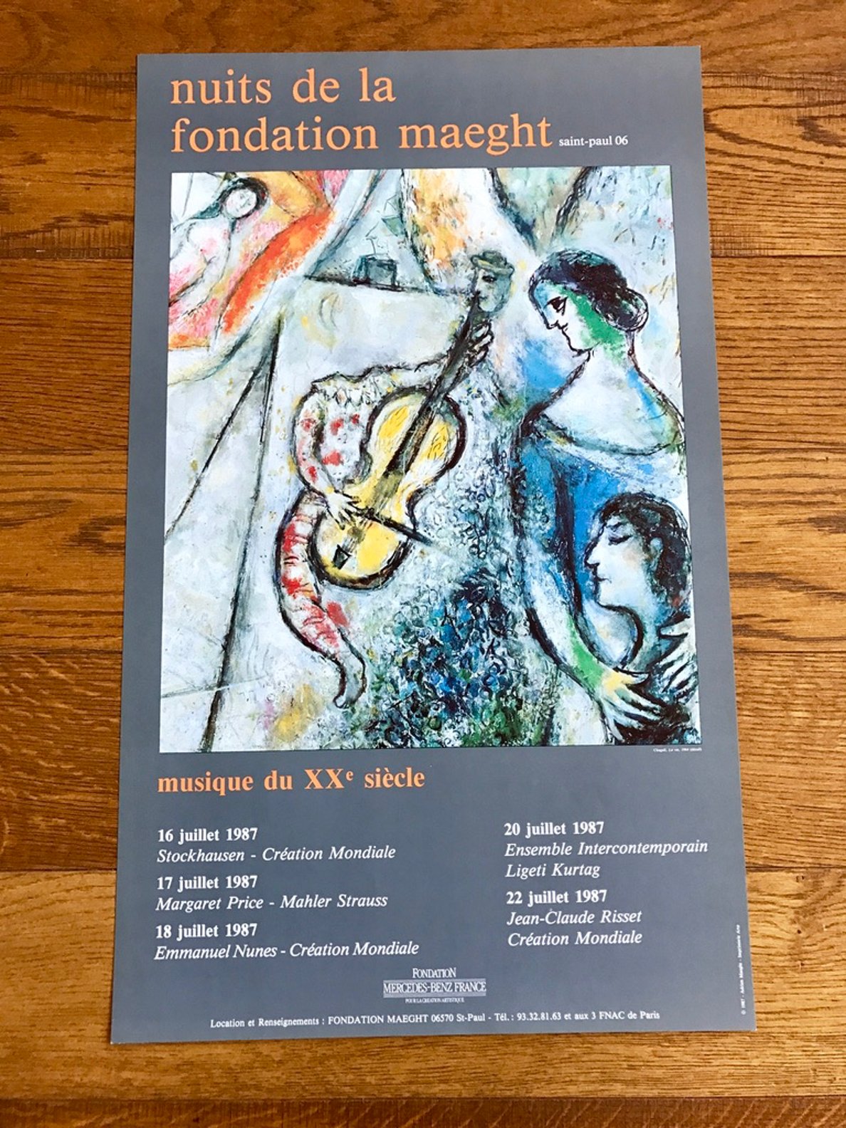 Marc Chagall Nuits de la fondation Saint Paul 06