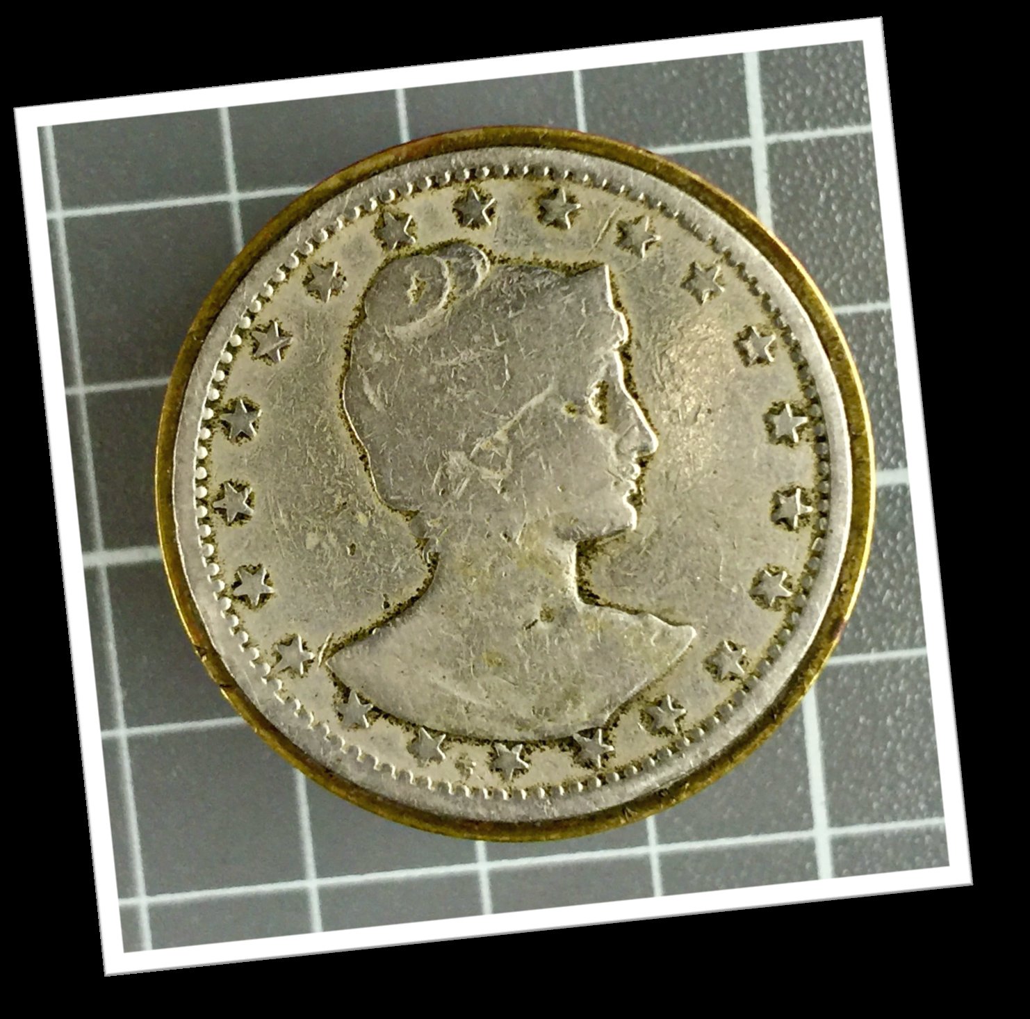 N.I 1950 PILULIER 400 REIS MCMI BRÉSIL 1901
