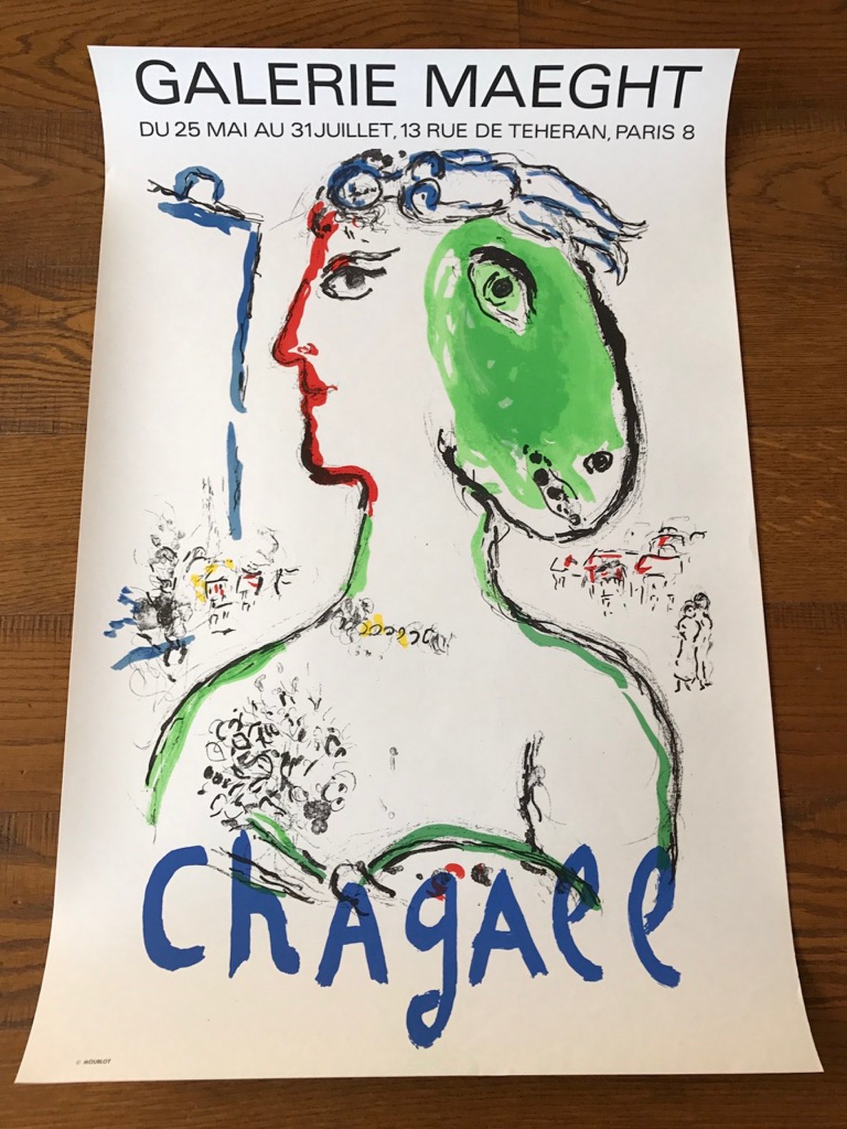 L’artiste Phénix - Chagall - Galerie Maegth