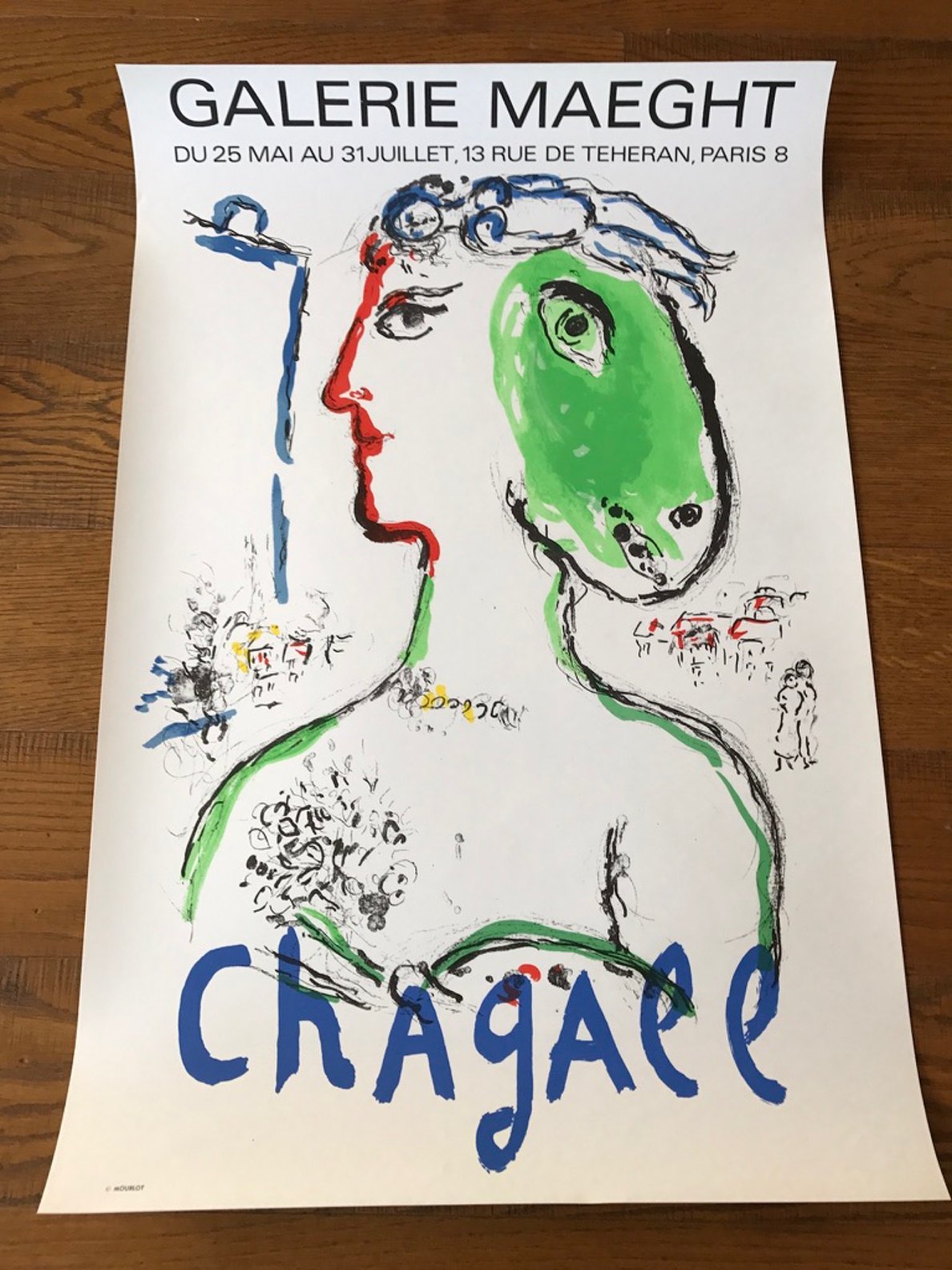 L’artiste Phénix - Chagall - Galerie Maegth