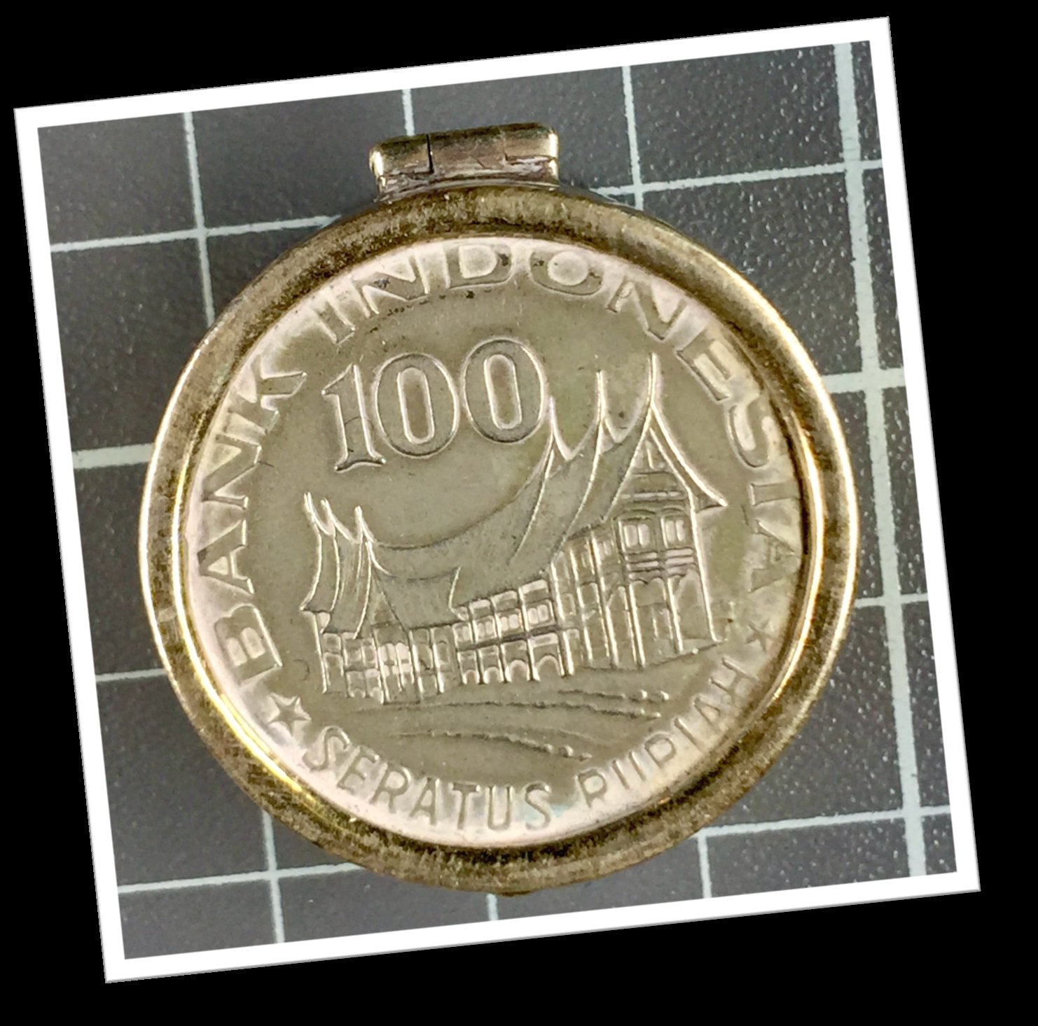 N.I 1980 TABATIÈRE 100 RUPIAH 1978