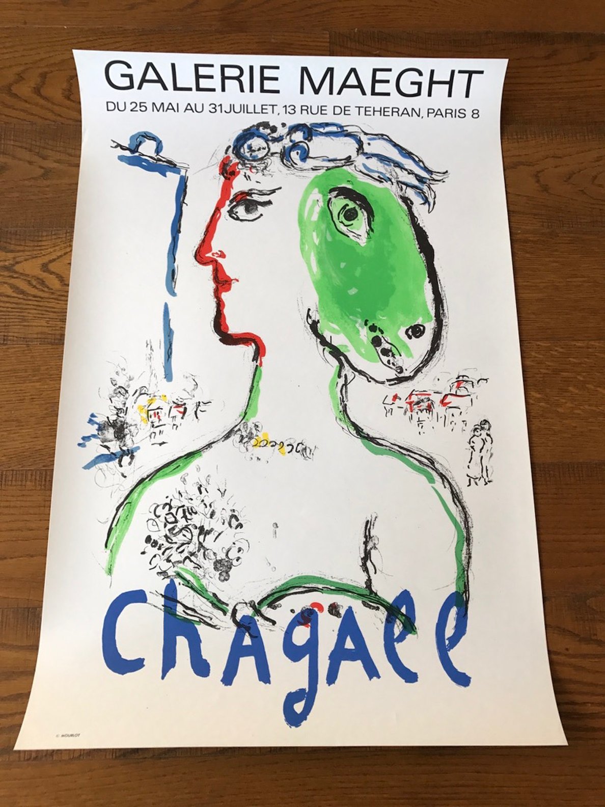 L’artiste Phénix - Chagall - Galerie Maegth