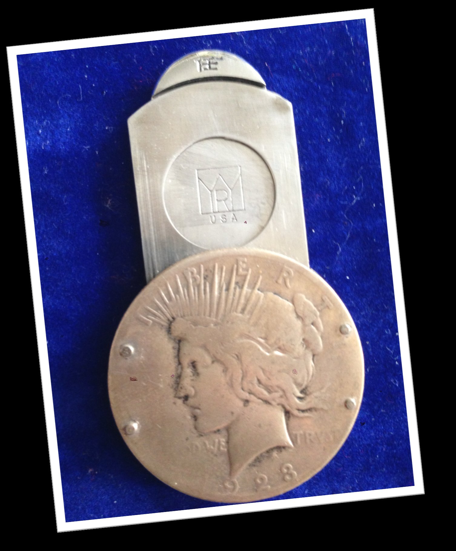 YRY 1970 PEACE DOLLAR 1923 GUIL.
