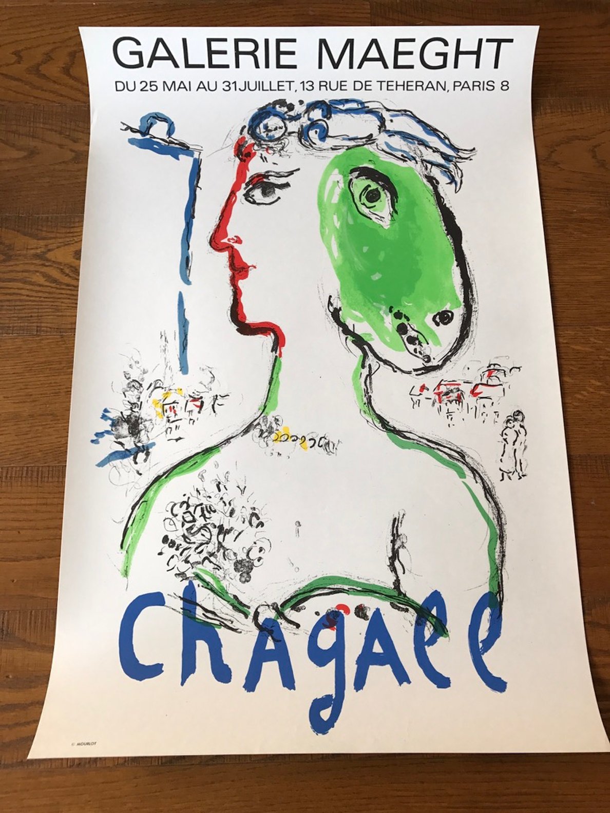 L’artiste Phénix - Chagall - Galerie Maegth