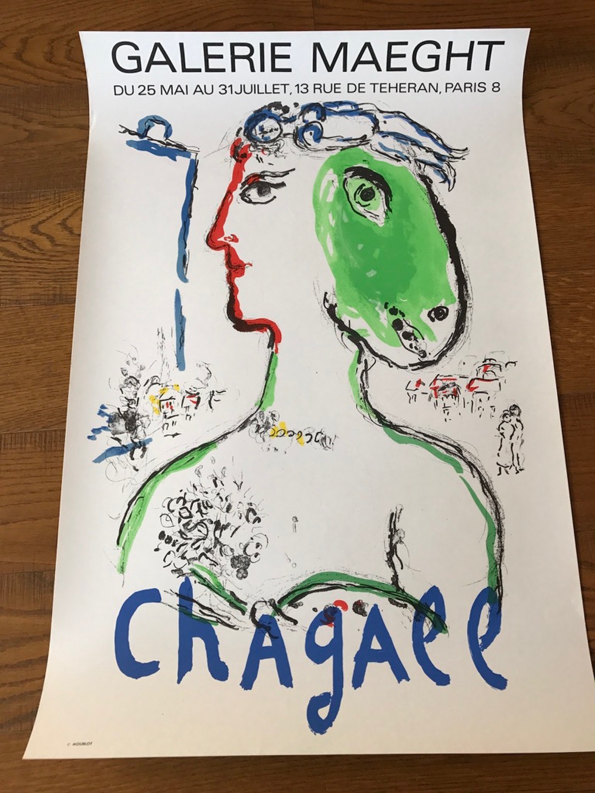 L’artiste Phénix - Chagall - Galerie Maegth