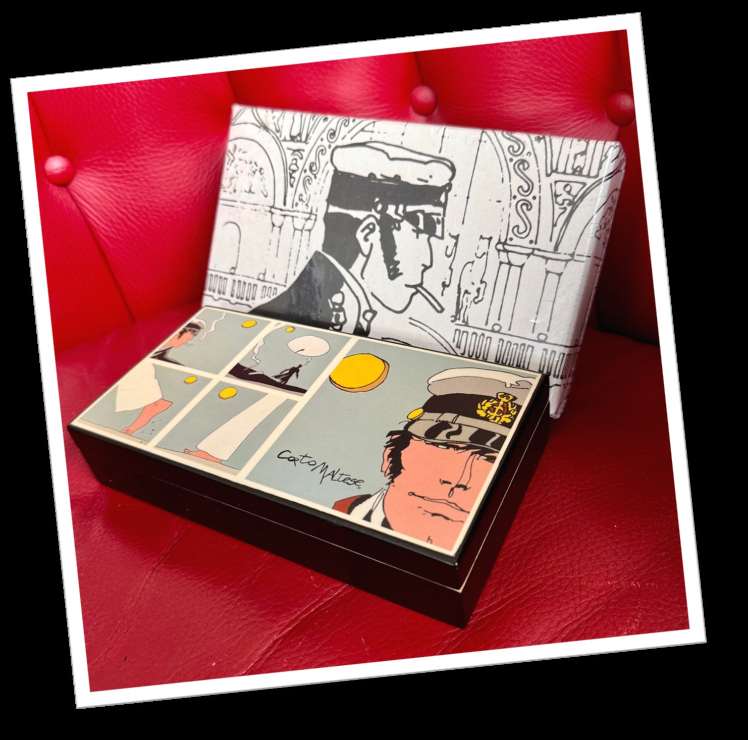 EGOIST 2000 CORTO MALTESE BOÎTE À CIGARES