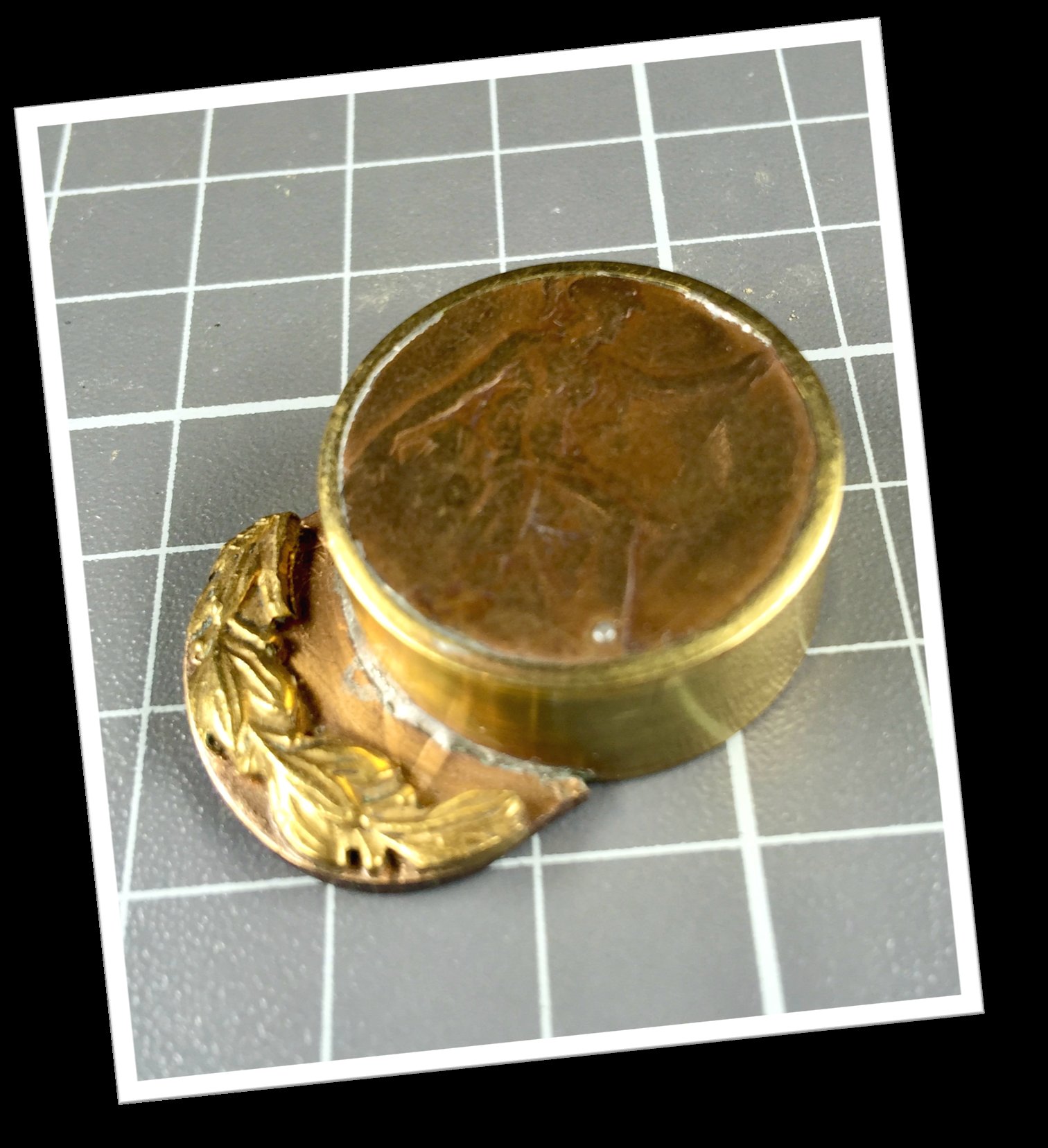 N.I 1918 KÉPI TRENCH ART