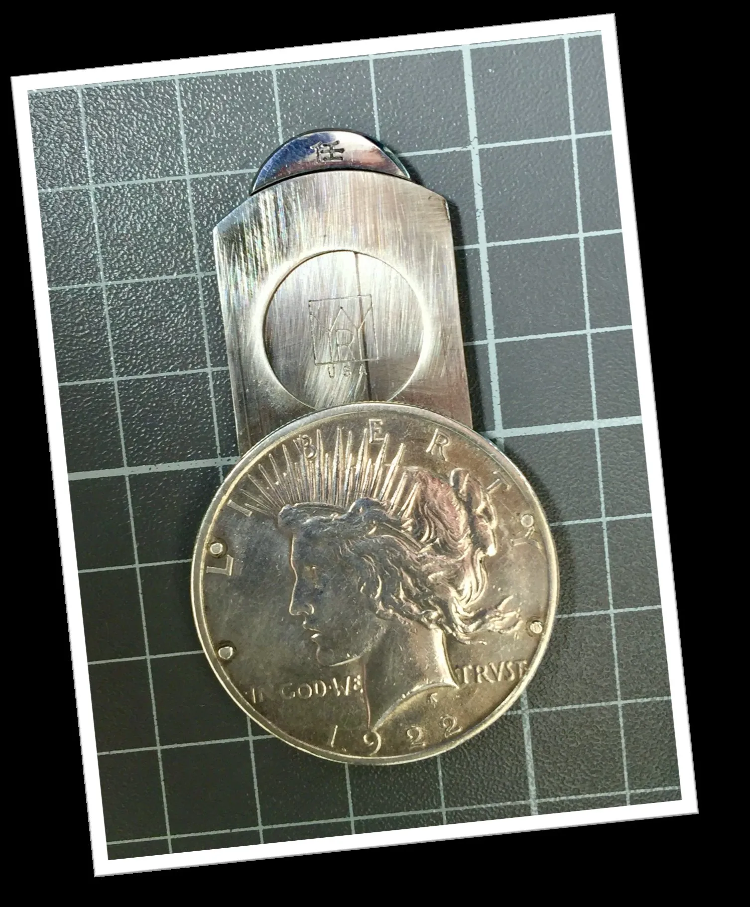 YRY 1970 PEACE DOLLAR 1922 GUIL.
