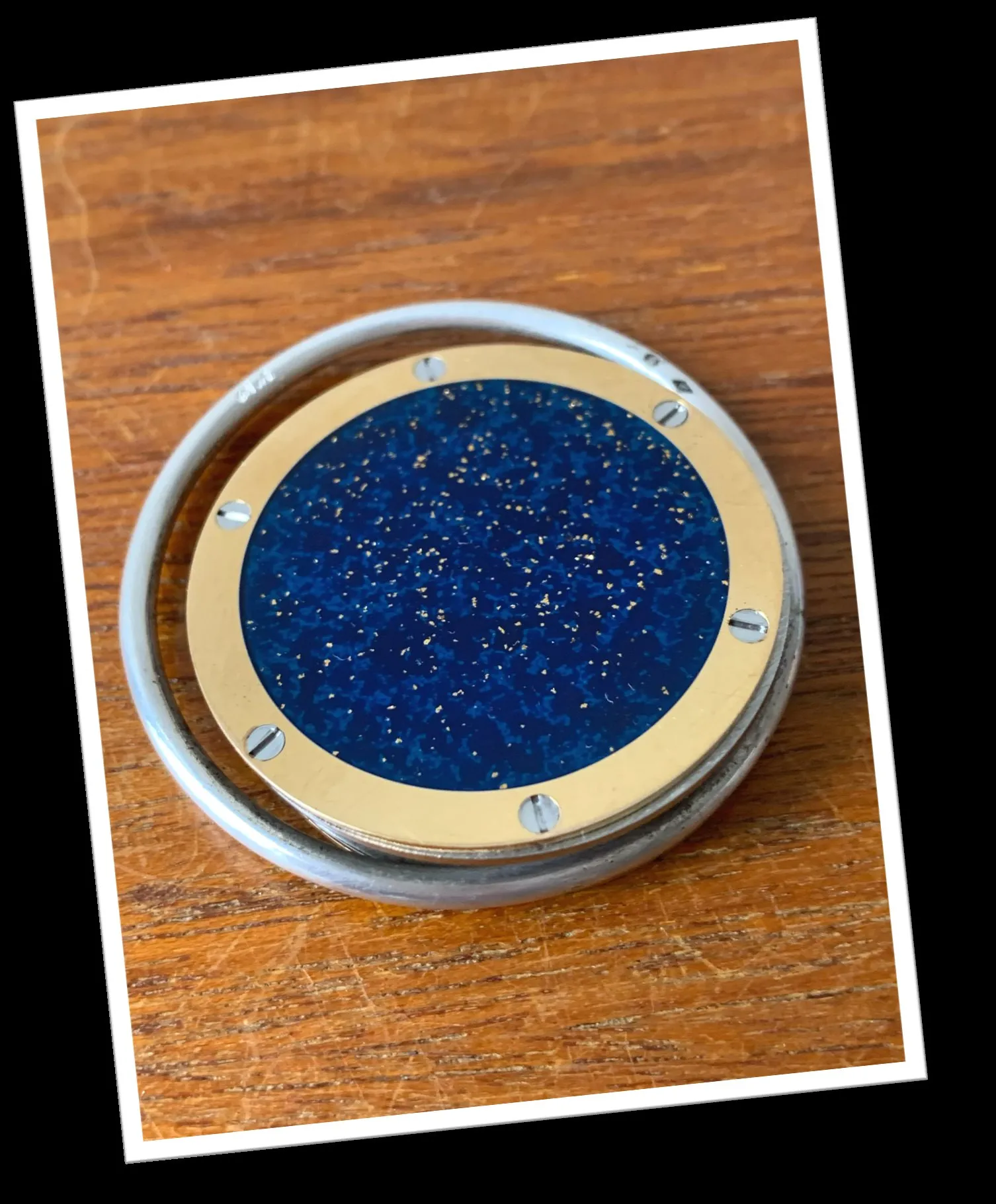 ELOI 1980 PINCE À BILLETS SANTOS LAPIS-LAZULI