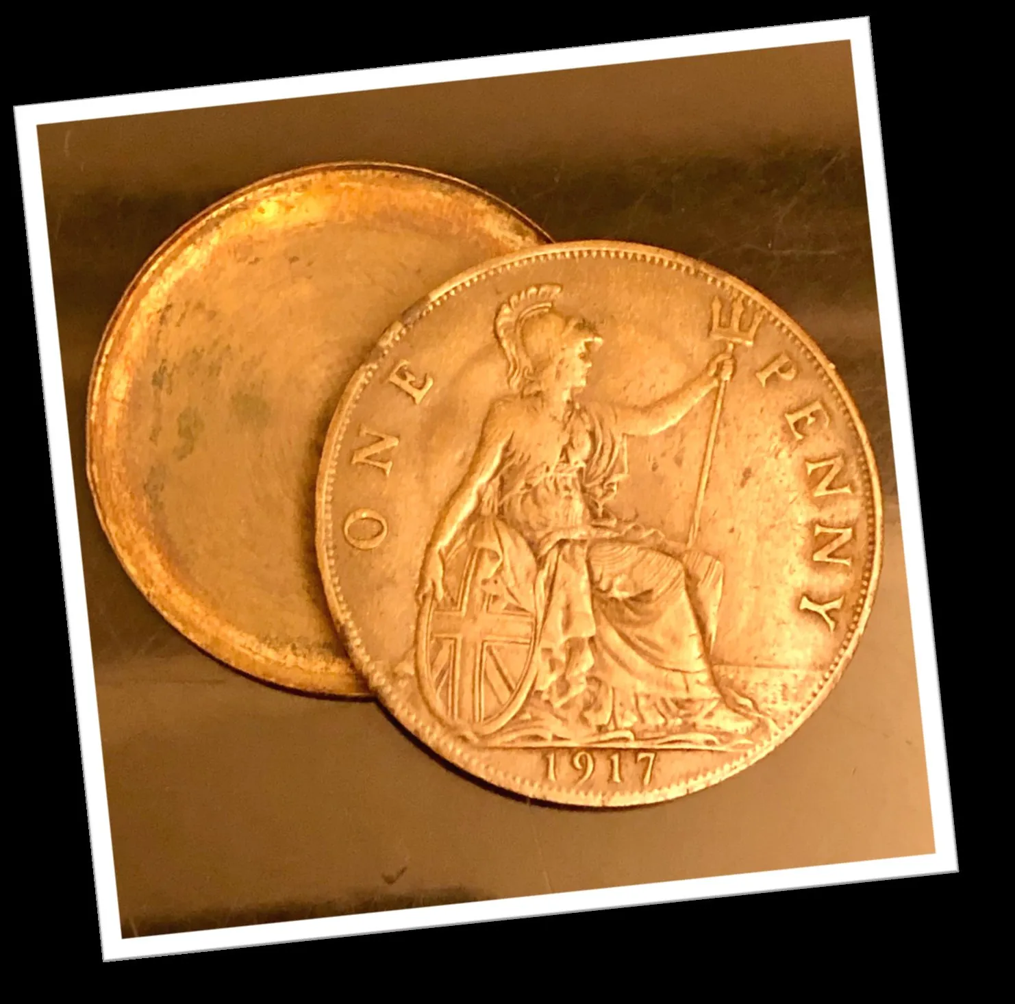 N.I 1920 MONNAIE DE BAGNARD EDWARD VII 1917