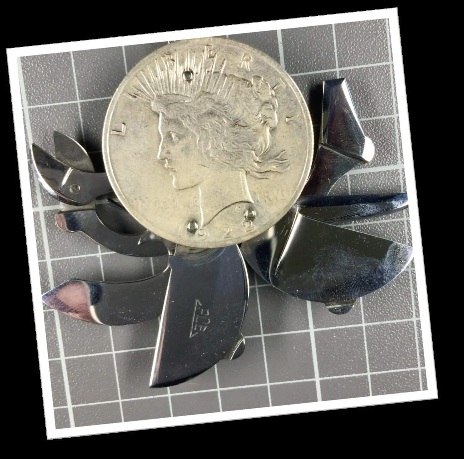 PDE 1970 PEACE DOLLAR 1922