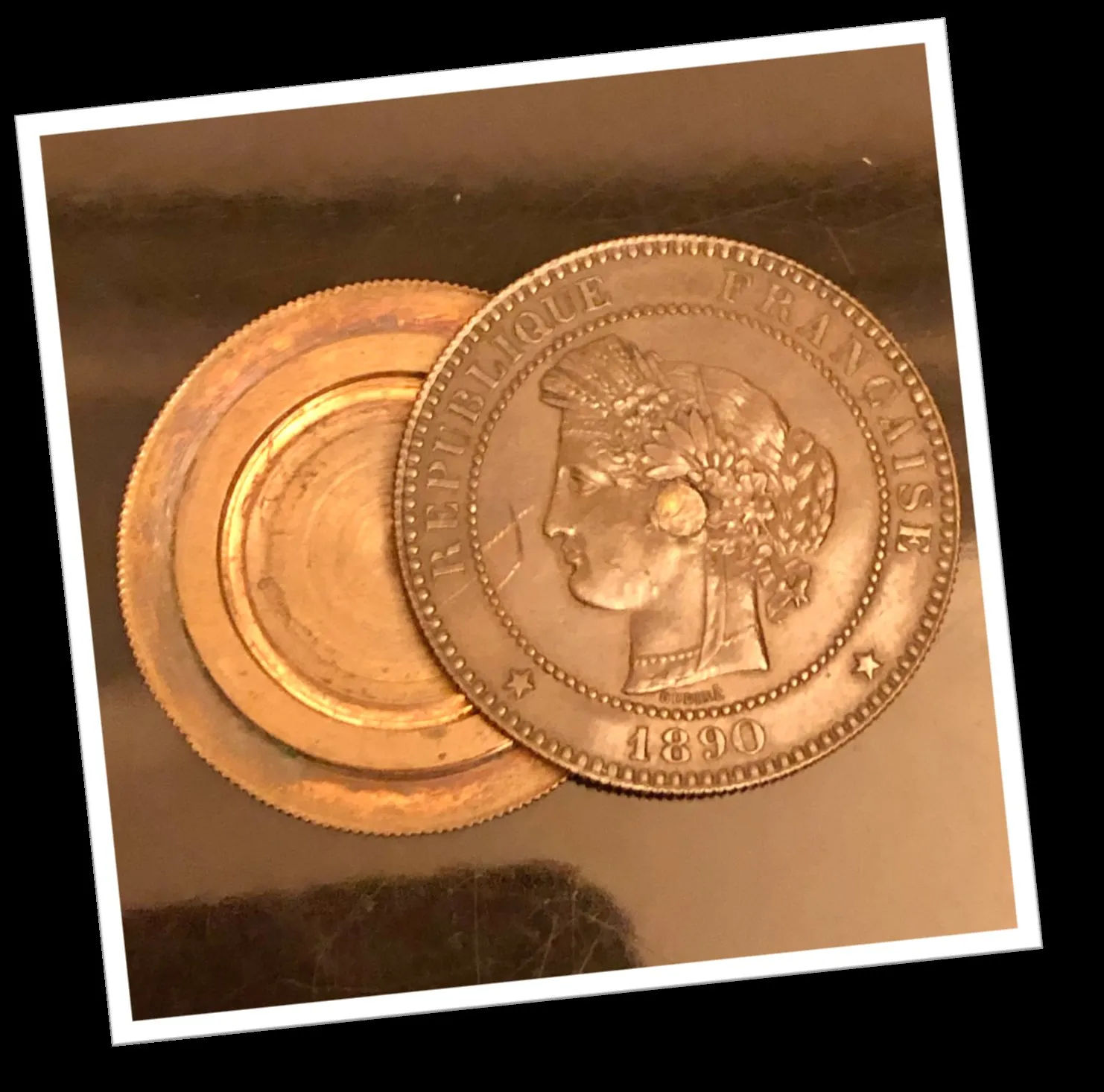 N.I 1920 MONNAIE DE BAGNARD CÉRÈS 10Cts 1890
