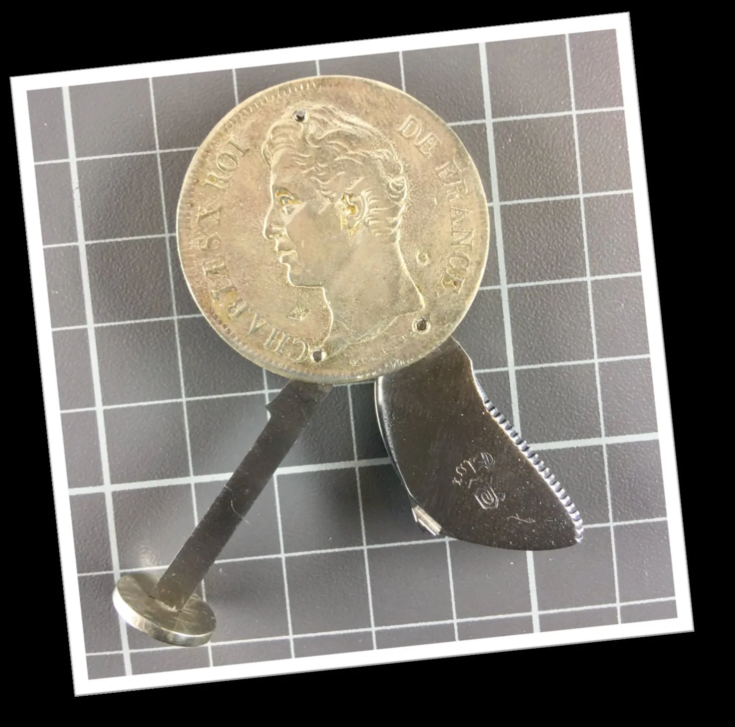 ELOI 1970 CHARLES X 1828 NÉCESSAIRE-PIPE 2pcs